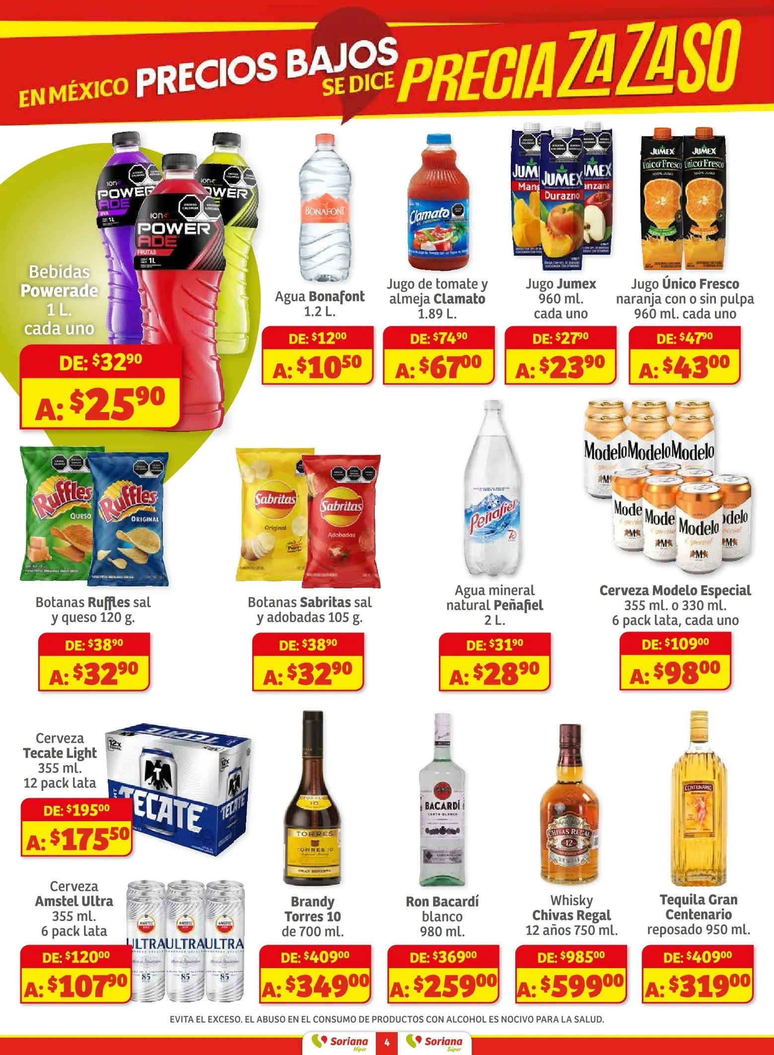Catálogo de Soriana Ofertas  1 de agosto al 13 de agosto 2025 - Pagina 4