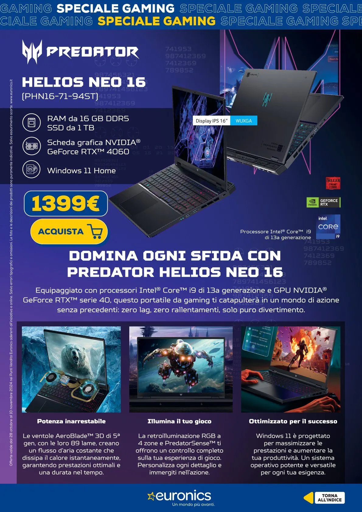 Euronics Brochure Offerte da 28 ottobre a 10 novembre di 2024 - Pagina del volantino 4