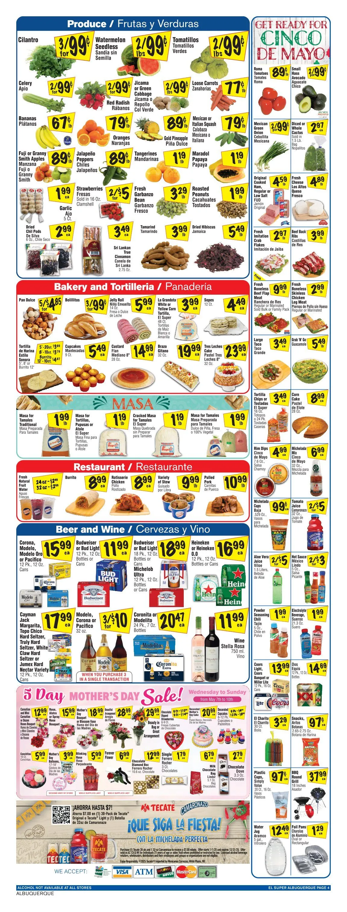 Weekly ad El Super sales from April 30 to June 14 2025 - Page 4