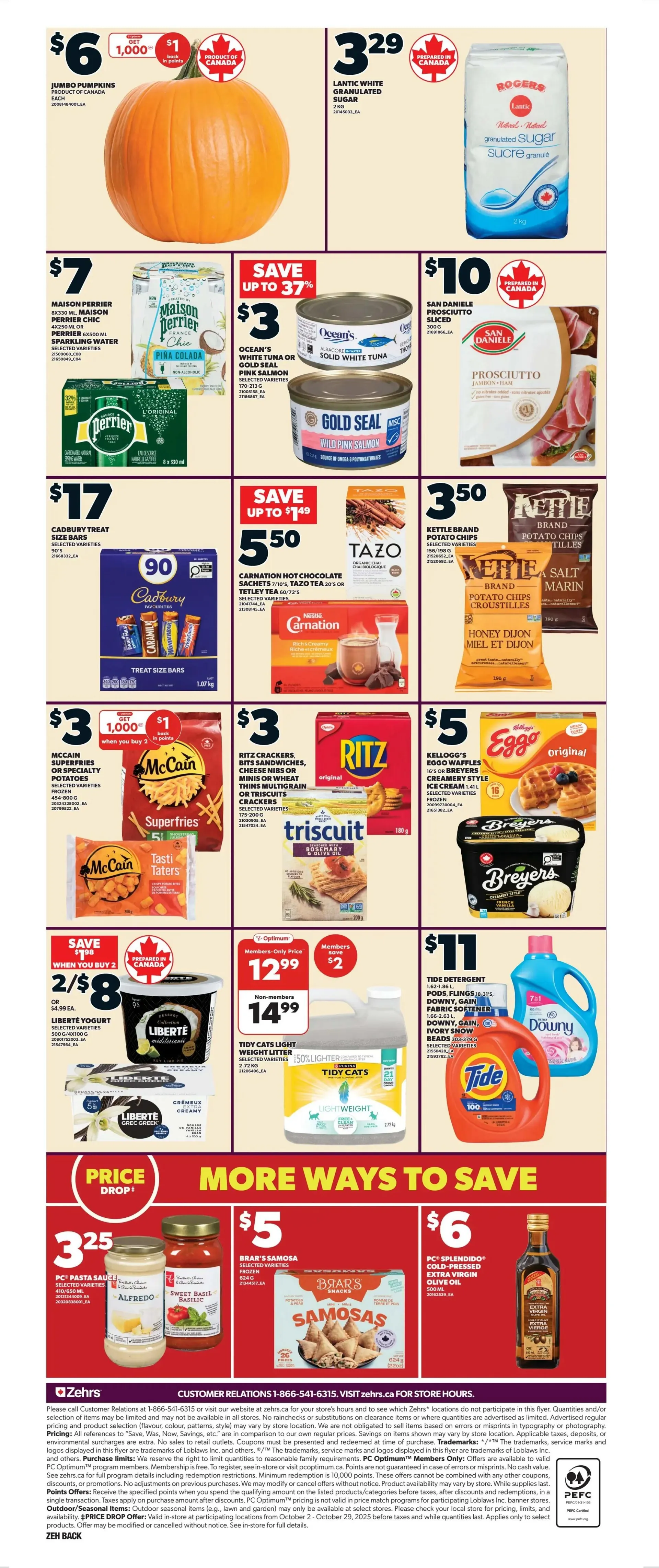 Zehrs Sales from October 23 to October 29 2025 - flyer page 4