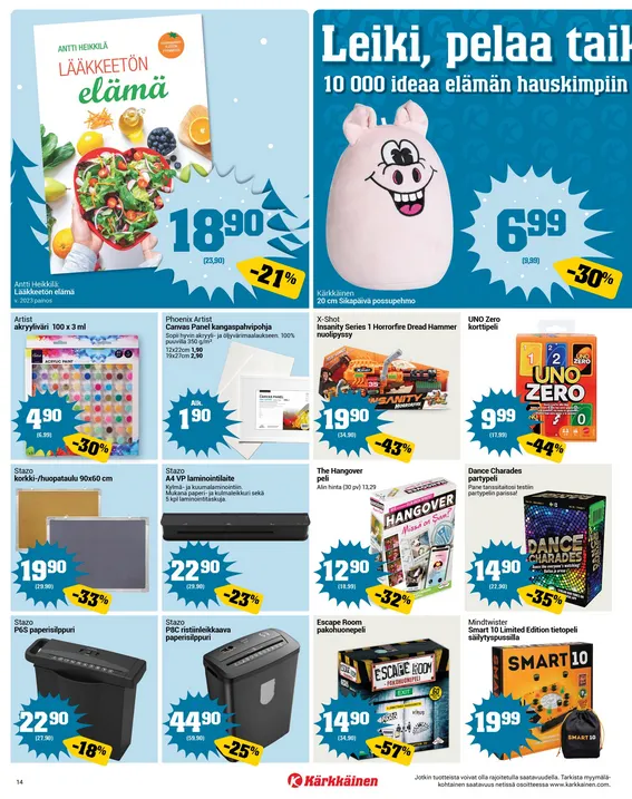 Kärkkäinen voimassa alkaen 7. tammikuuta - 20. tammikuuta 2026 - Tarjouslehti sivu 4