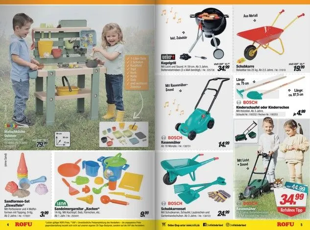 ROFU Kinderland Prospekte von 27. April bis 30. August 2025 - Prospekt seite 3