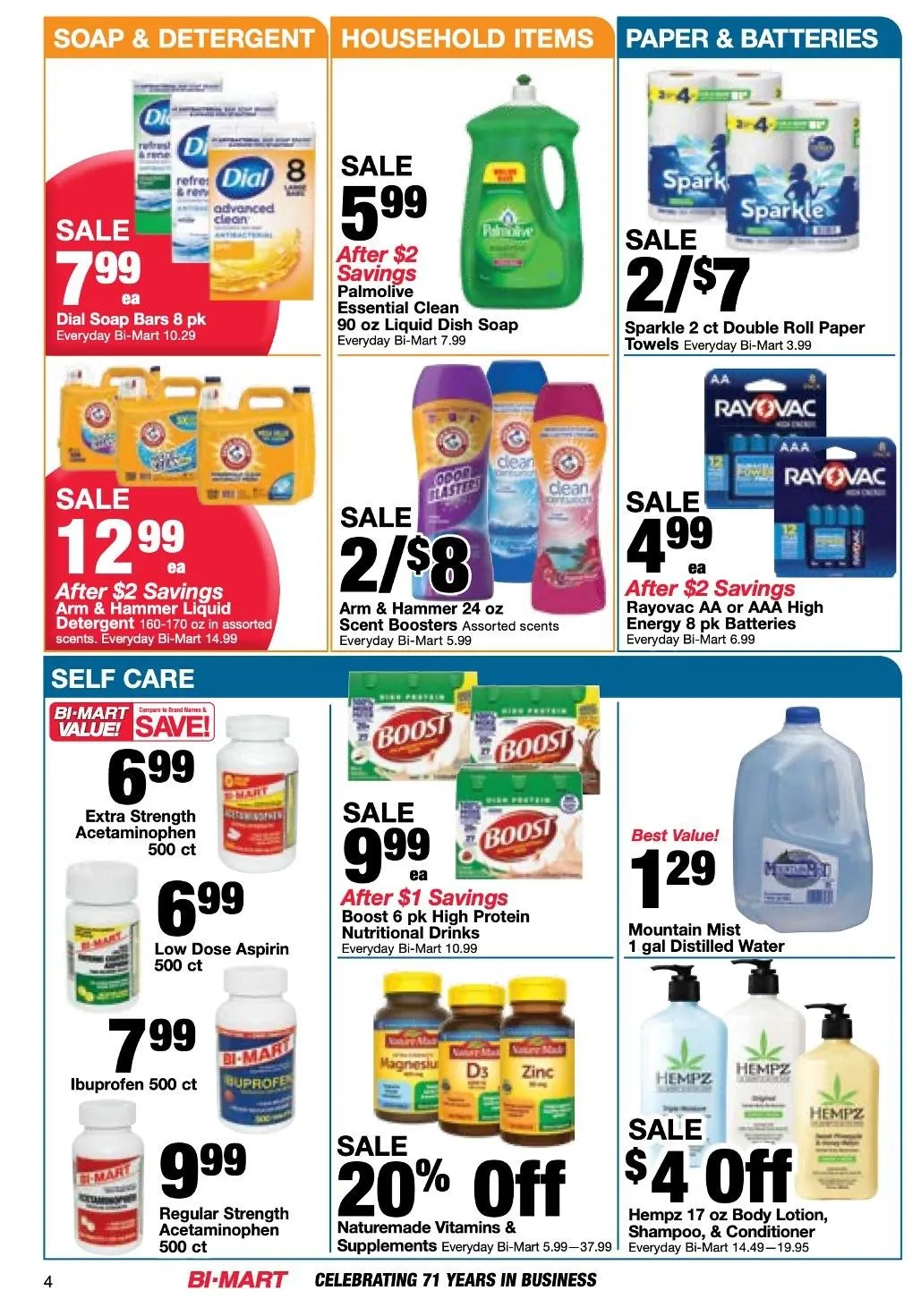 Weekly ad Bi-Mart Sales from February 24 to March 9 2026 - Page 4