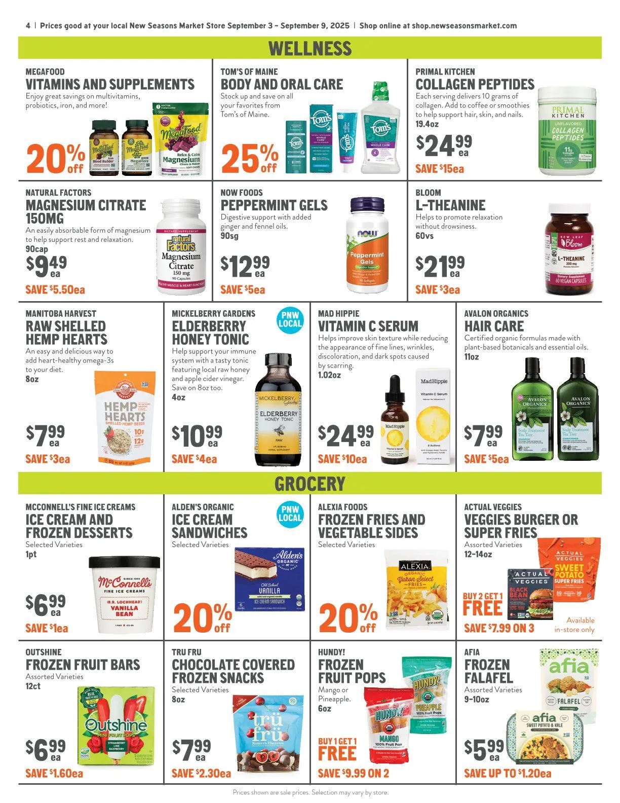 Weekly ad New Seasons Market Sales from September 3 to September 9 2025 - Page 4