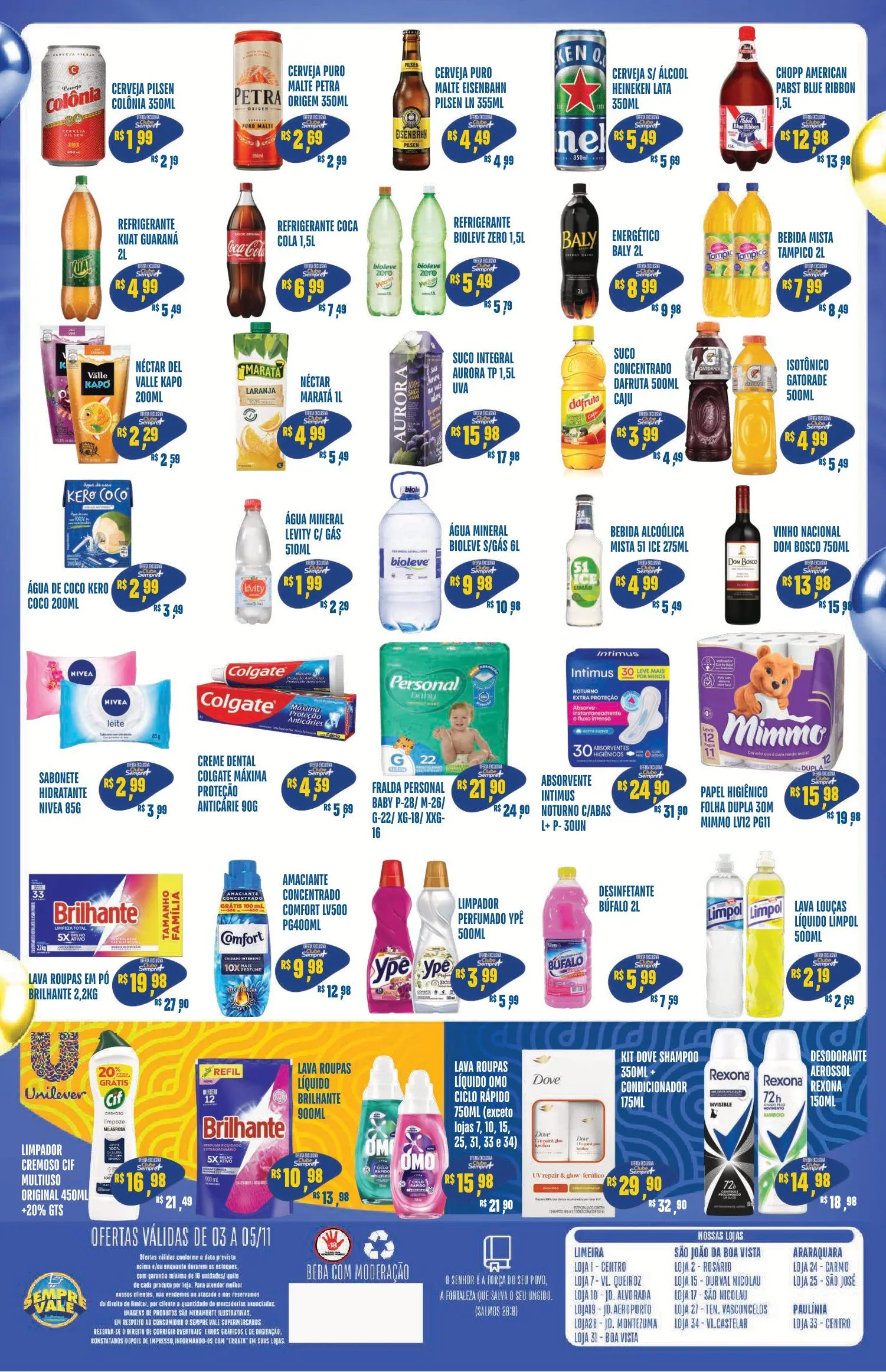 Encarte de Folhetos Sempre Vale Supermercados  3 de novembro até 5 de novembro 2025 - Pagina 4