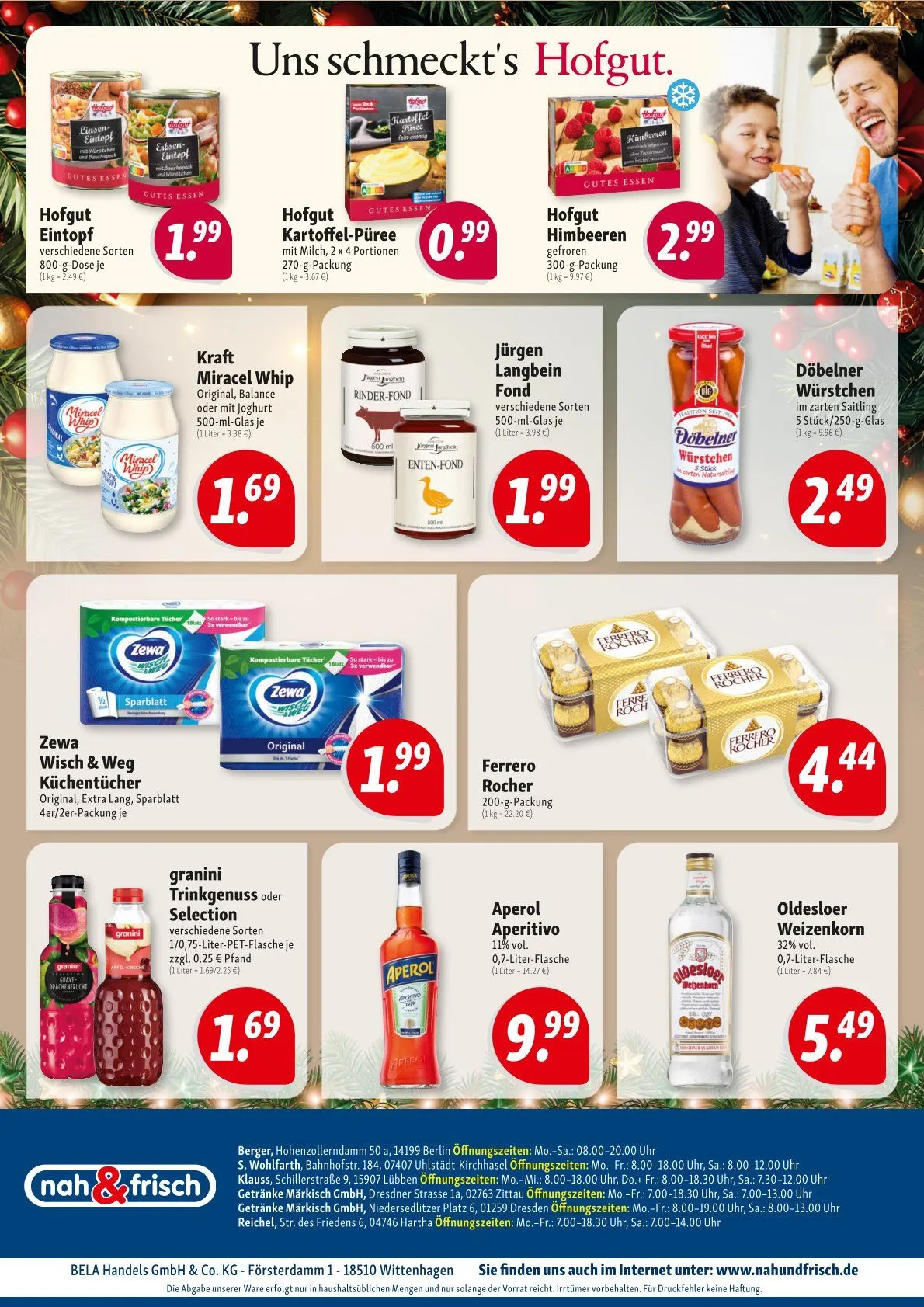 Nah & Frisch Sales von 15. Dezember bis 20. Dezember 2025 - Prospekt seite 4