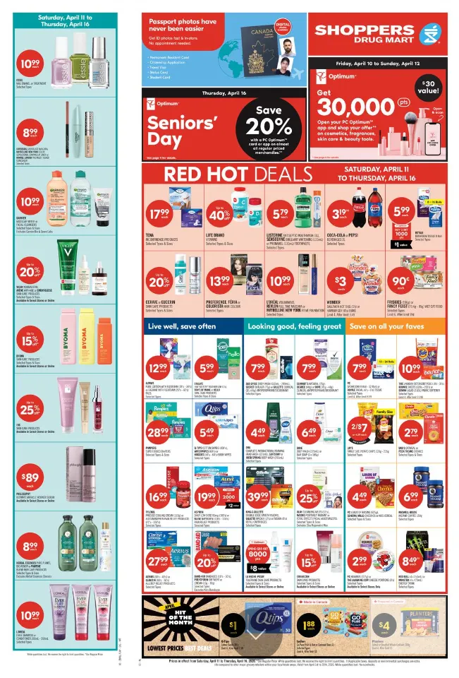 Pharmaprix Sales from April 9 to April 22 2026 - flyer page 4