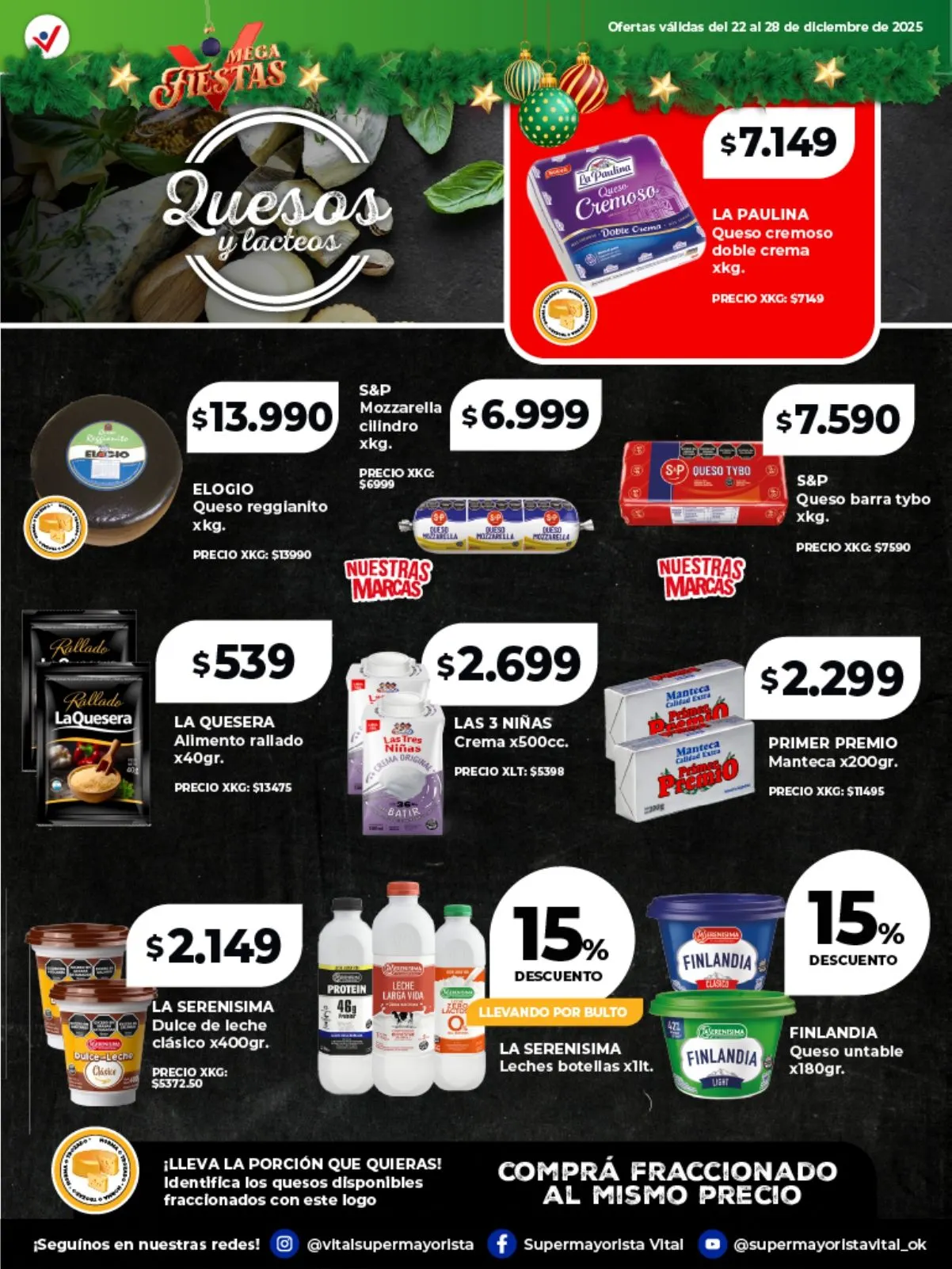 Ofertas de Ofertas Vital 22 de diciembre al 28 de diciembre 2025 - Página 4 del catálogo