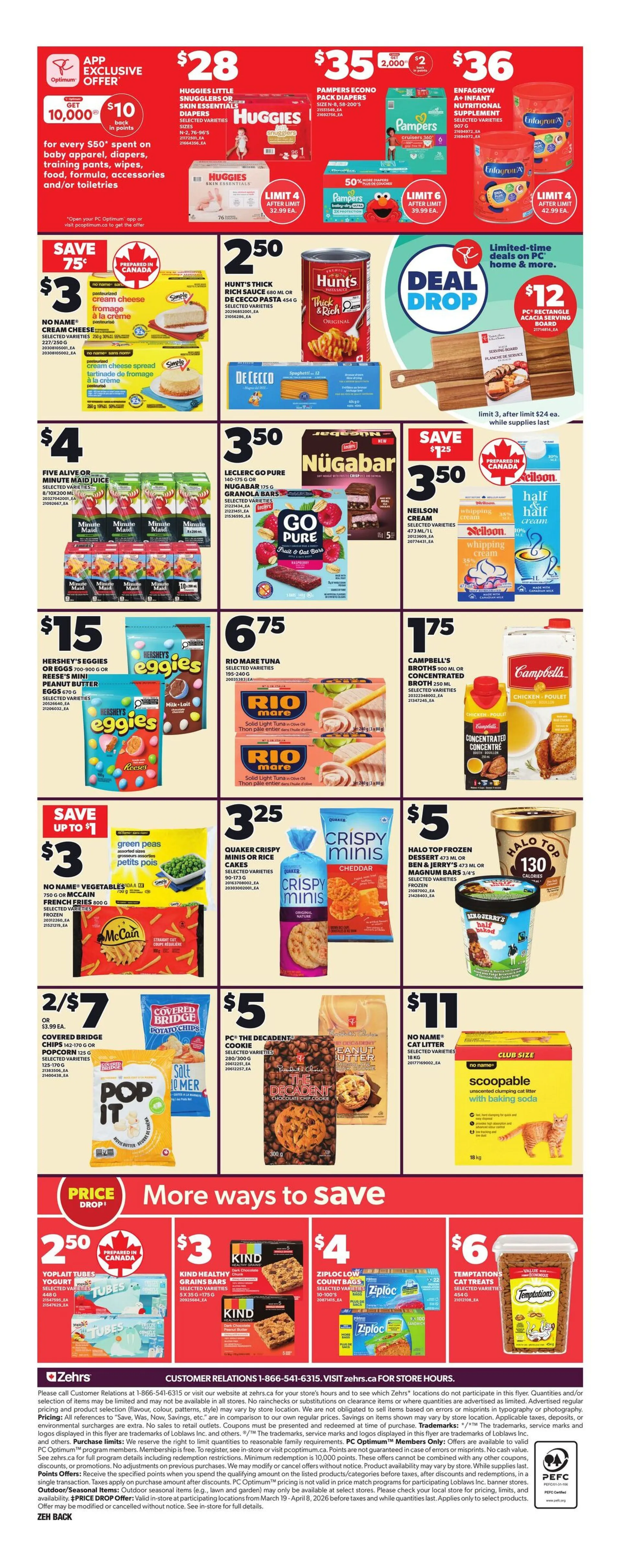 Zehrs flyers from March 19 to March 25 2026 - flyer page 4