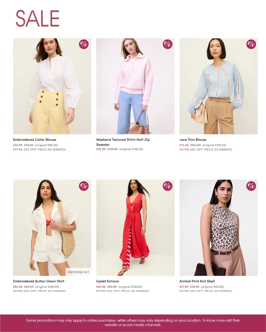 Weekly ad  Ann Taylor Sales from May 29 to June 12 2026 - Page 3