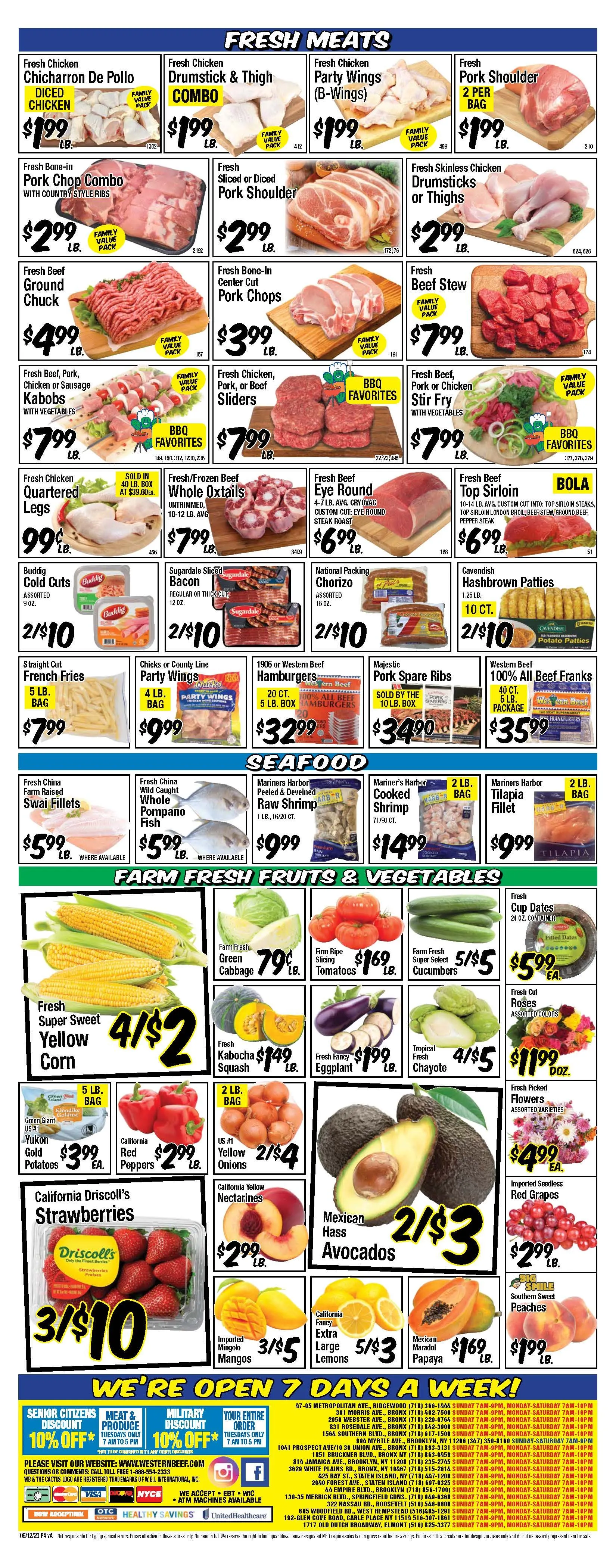 Weekly ad Western Beef weekly ads from June 15 to June 19 2025 - Page 4