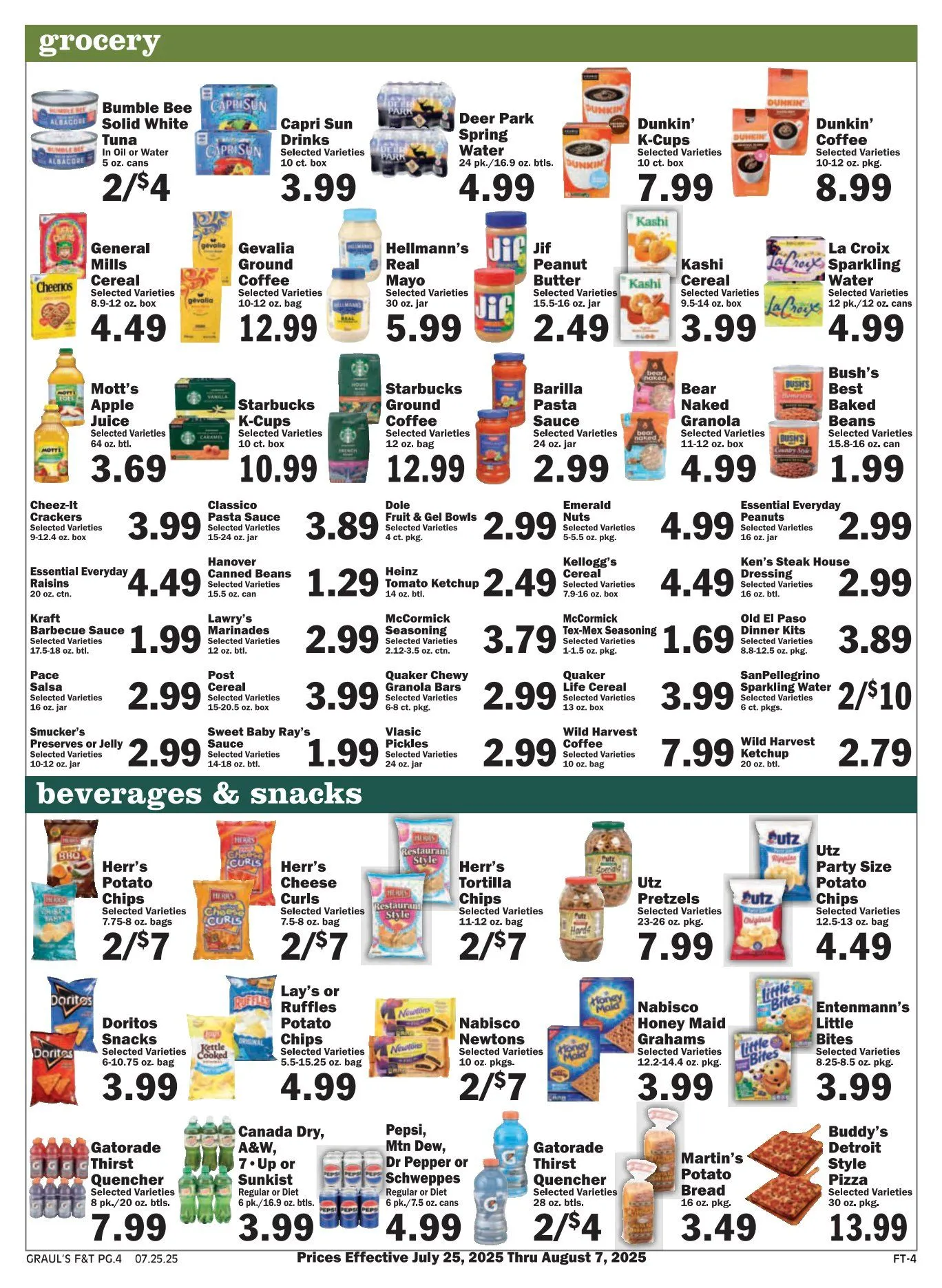 Weekly ad Graul's Market Sales from July 25 to August 7 2025 - Page 4