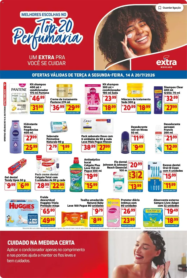 Encarte de Folhetos Extra 14 de julho até 20 de julho 2026 - Pagina 4