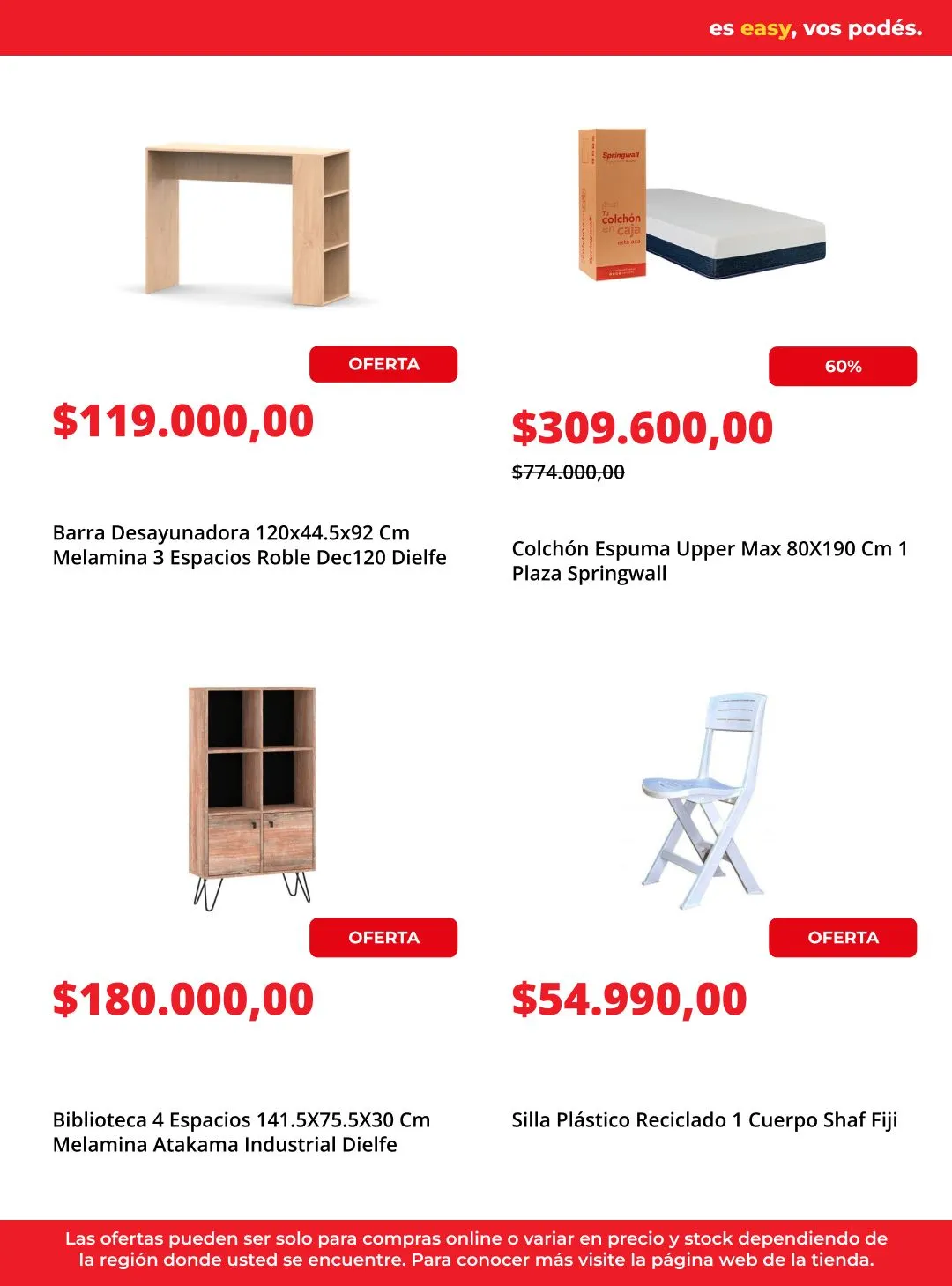 Ofertas de  Easy Ofertas 5 de junio al 24 de junio 2026 - Página 4 del catálogo