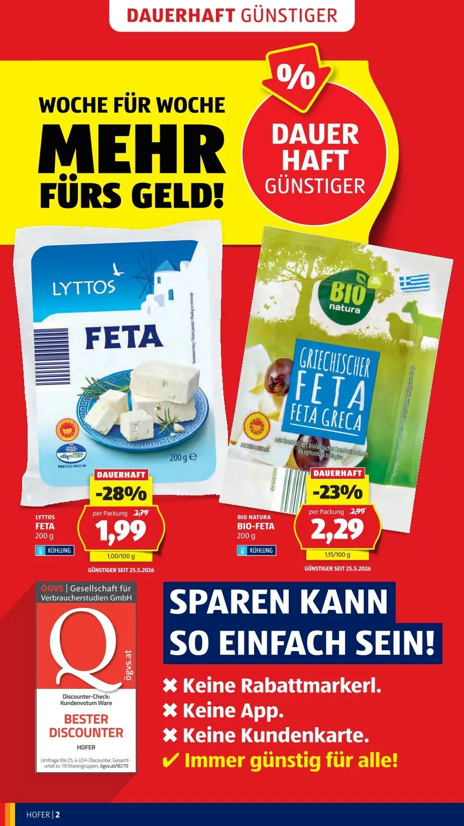  Hofer Prospekte von 29. Mai bis 3. Juni 2026 - Flugblätt seite  4