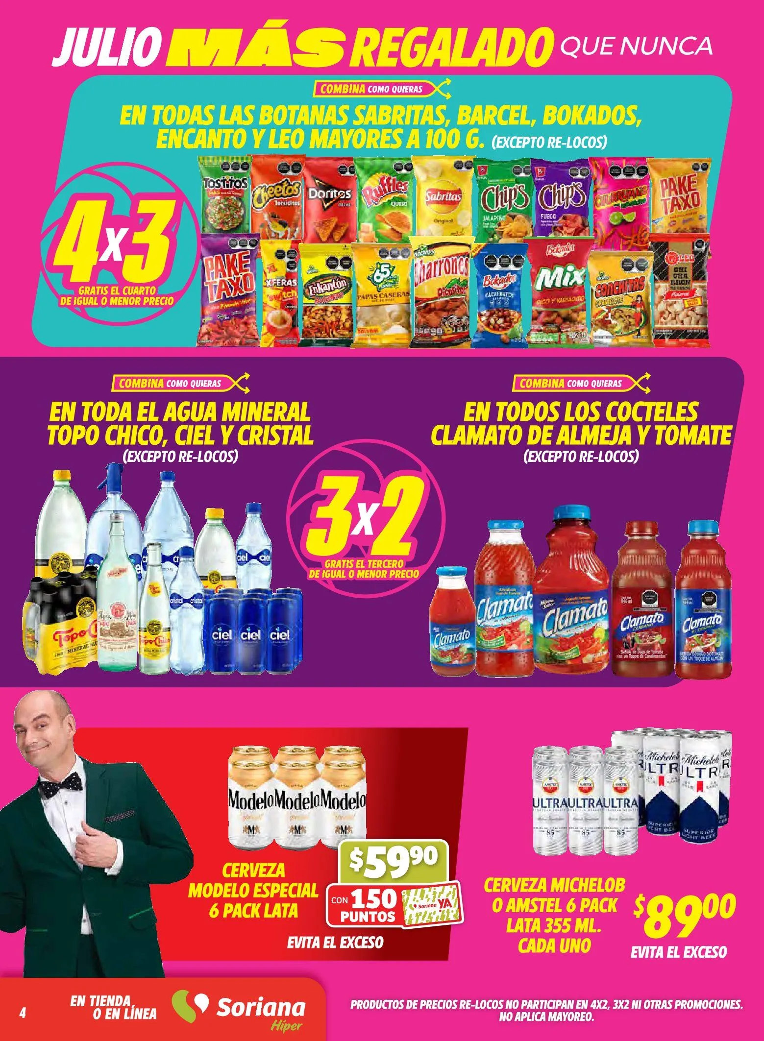 Catálogo de Soriana Ofertas 18 de julio al 24 de julio 2025 - Pagina 1