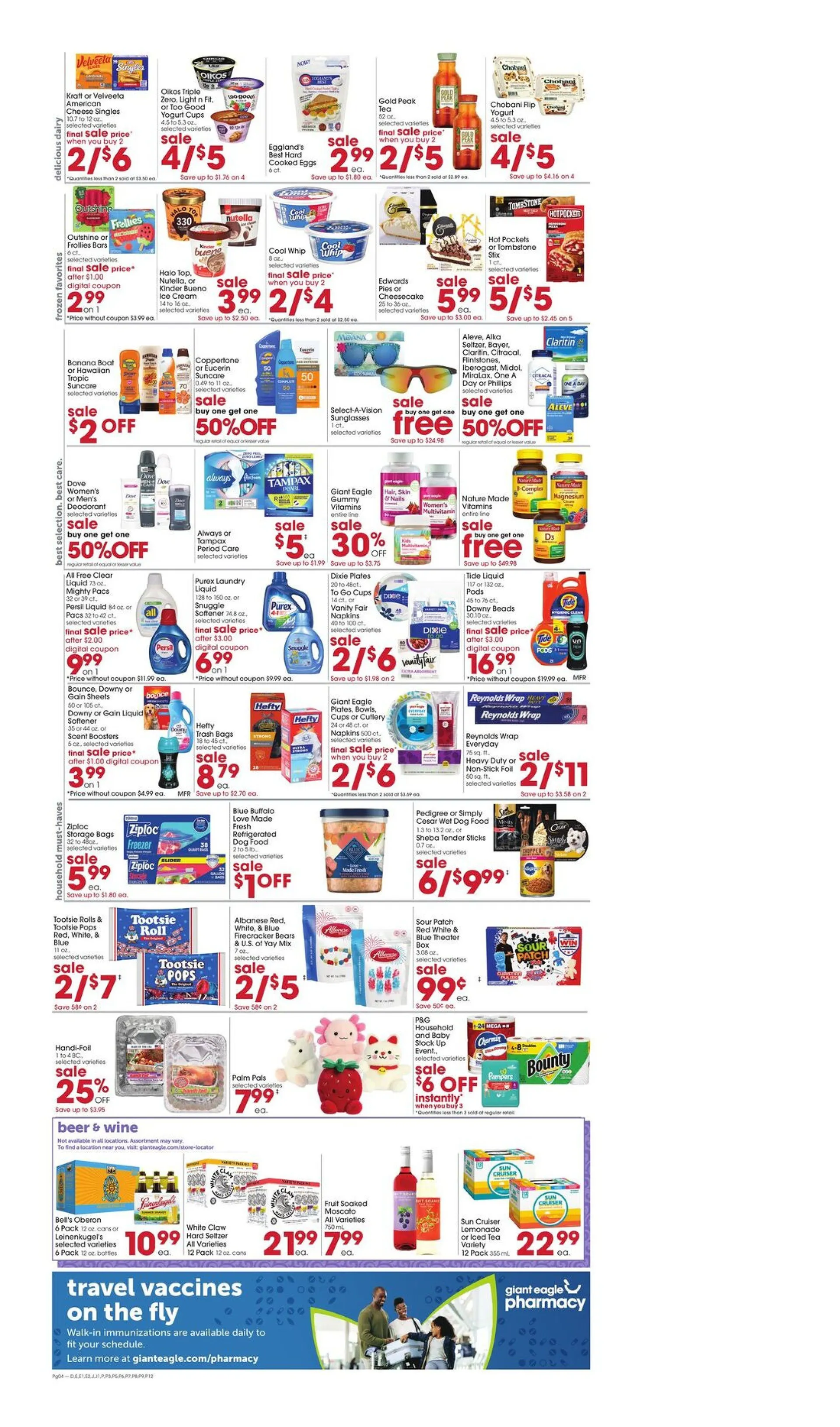 Weekly promotion Giant Eagle weekly ads spanning from May 21 to May 27 2026 - Page 4 for Catalogue 365