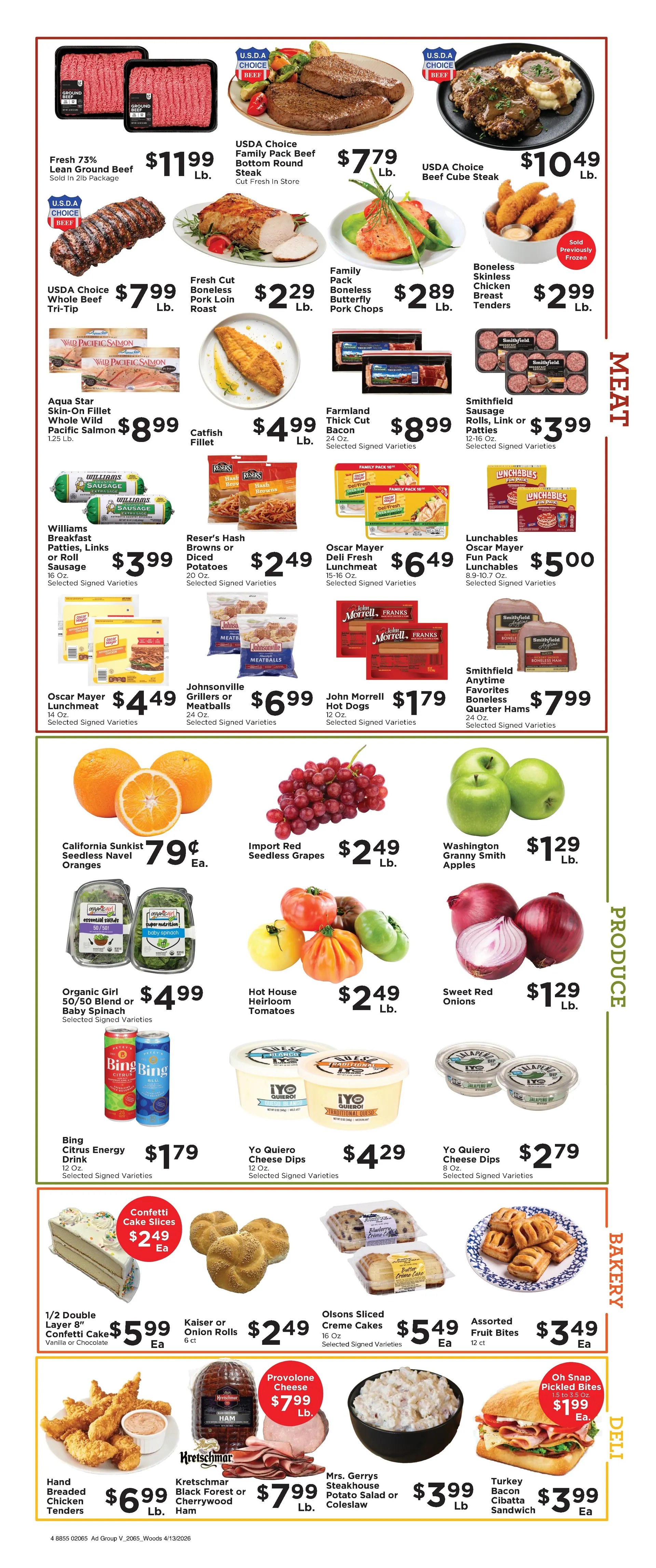 Weekly ad Woods Supermarket weekly ads from April 15 to April 21 2026 - Page 4