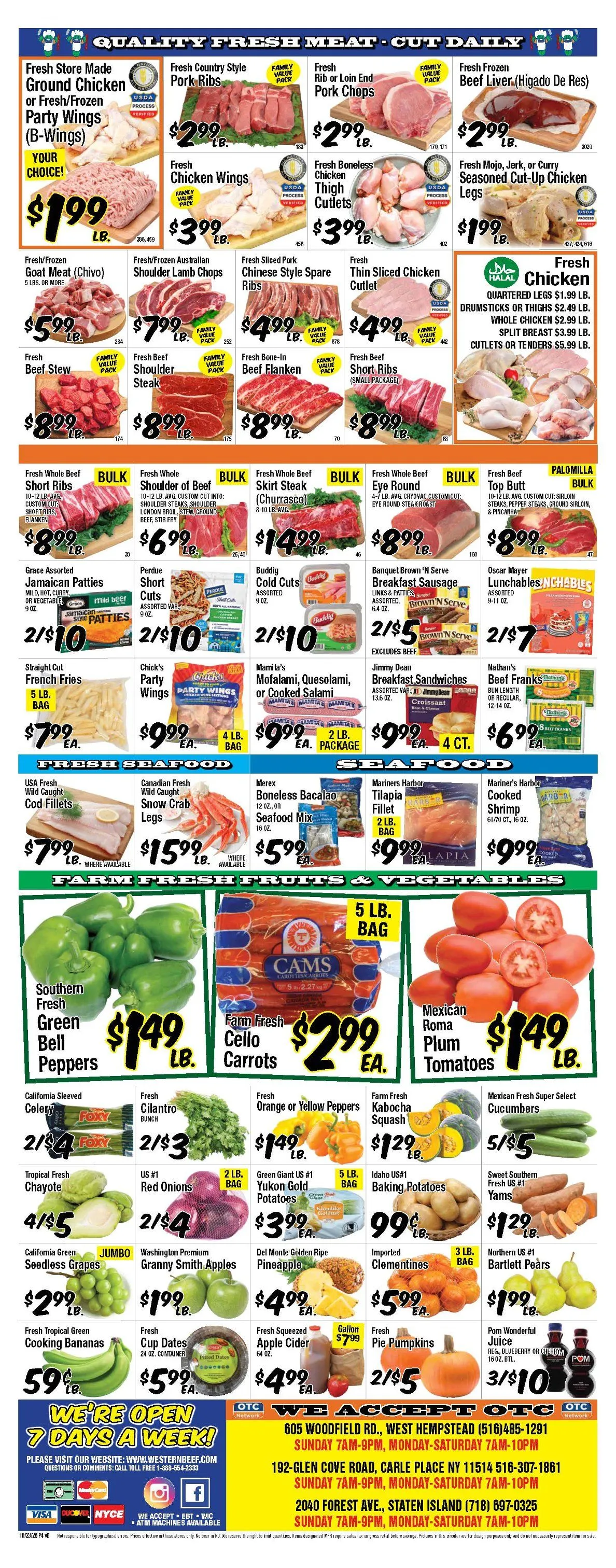 Weekly ad Western Beef Sales from October 23 to October 29 2025 - Page 4