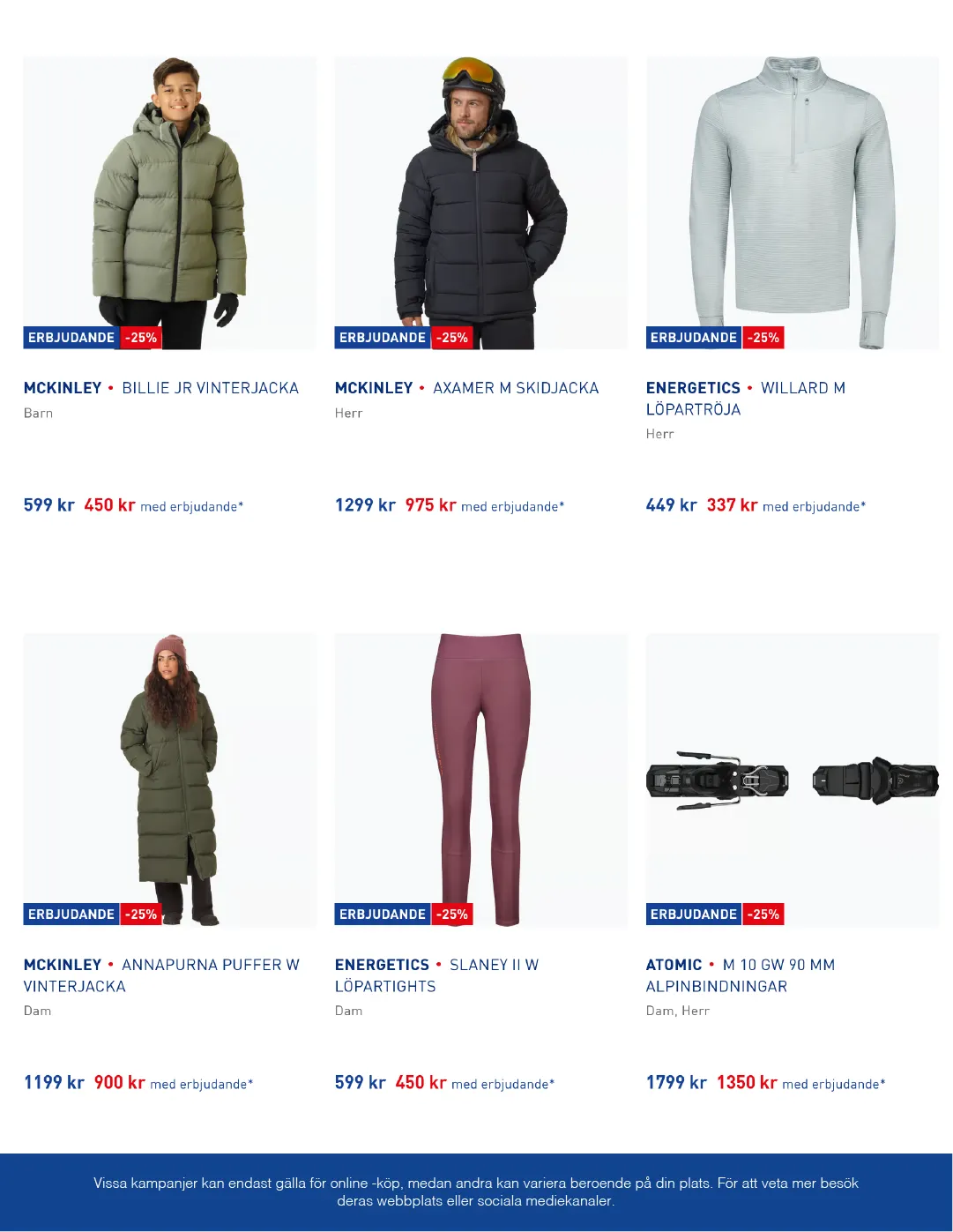 Intersport från 15 december till 4 januari 2026 - Reklamblad sidor 3