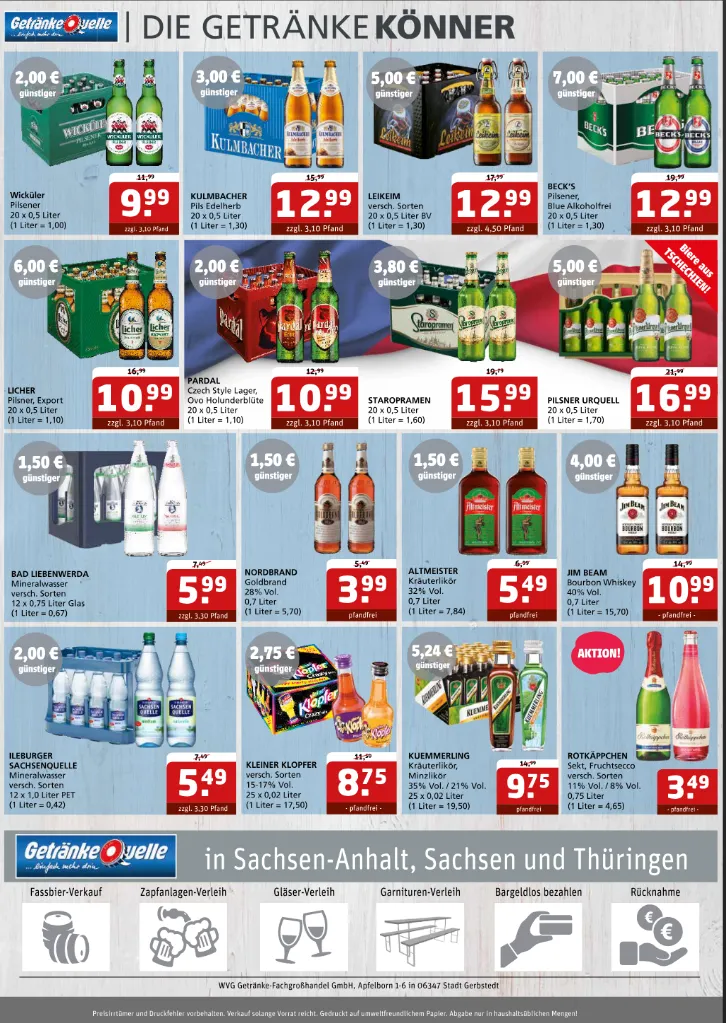 Getränke Quelle Prospekte von 27. April bis 9. Mai 2026 - Prospekt seite 4