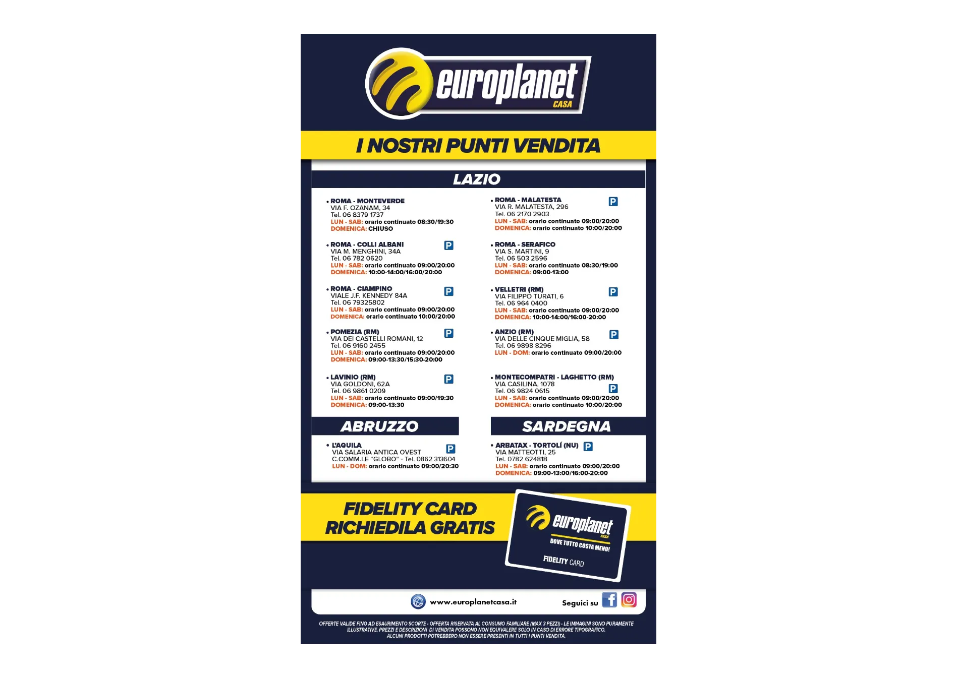 Europlanet Volantino da 24 aprile a 10 maggio di 2025 - Pagina del volantino 3