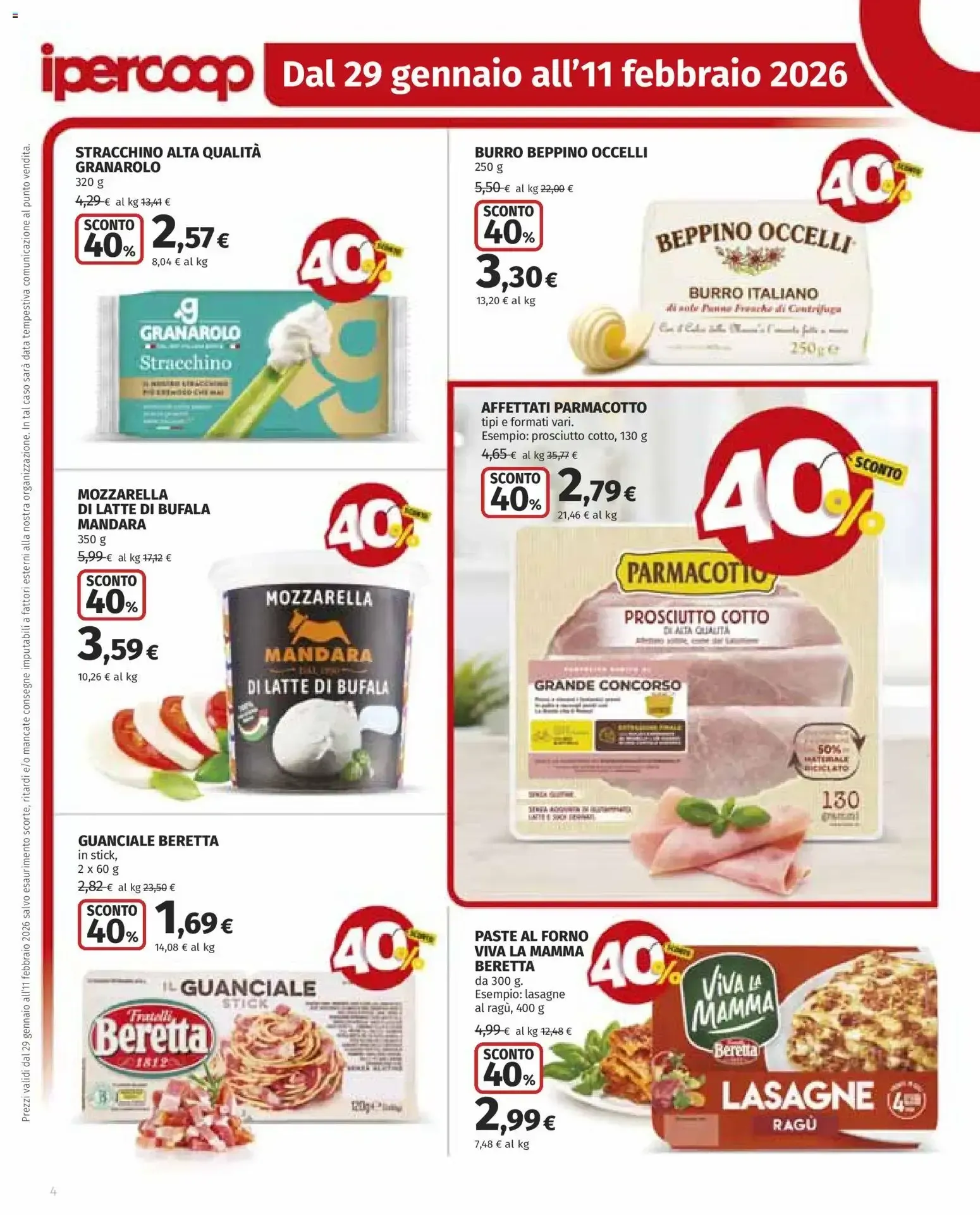 Offerte Ipercoop da 29 gennaio a 11 febbraio di 2026 - Pagina del volantino 4