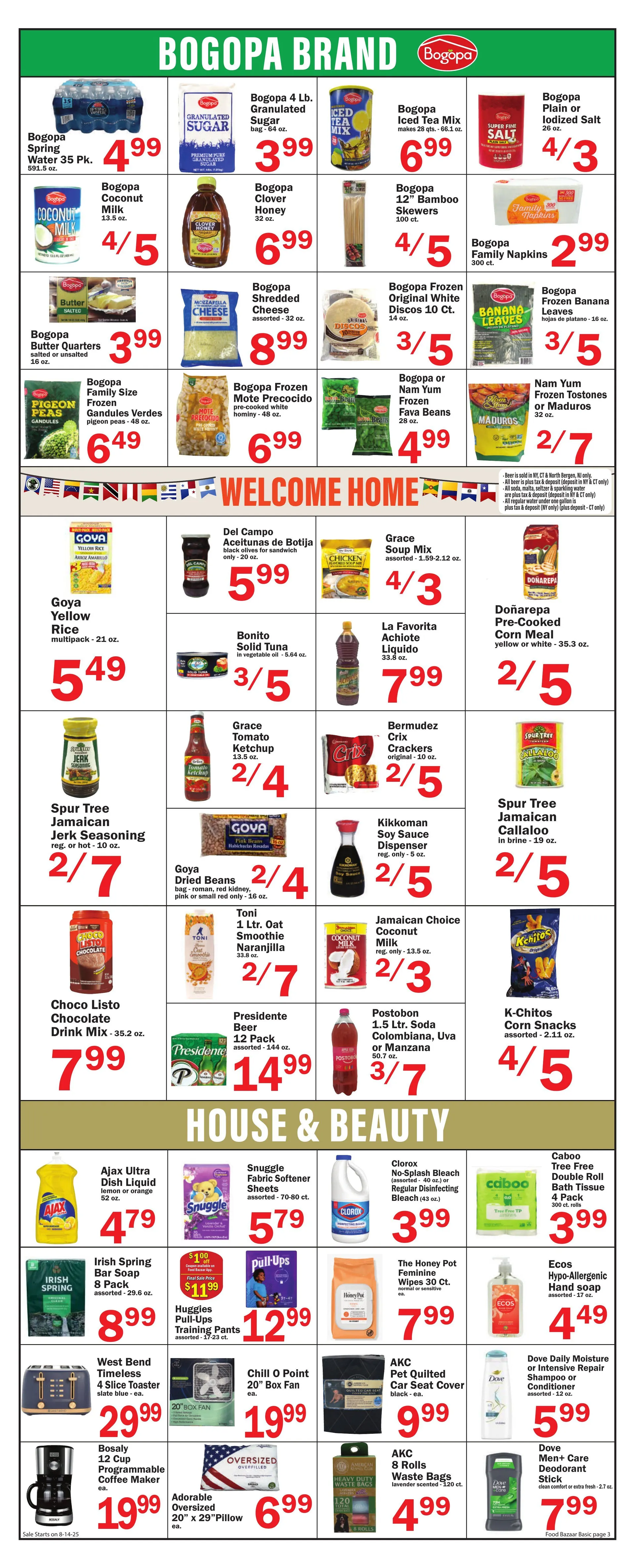 Weekly ad Food Bazaar Sales from August 14 to August 20 2025 - Page 3