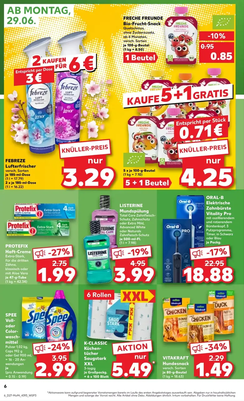 Kaufland Duitsland folders van 29 juni tot 1 juli 2026 - Folder pagina 4