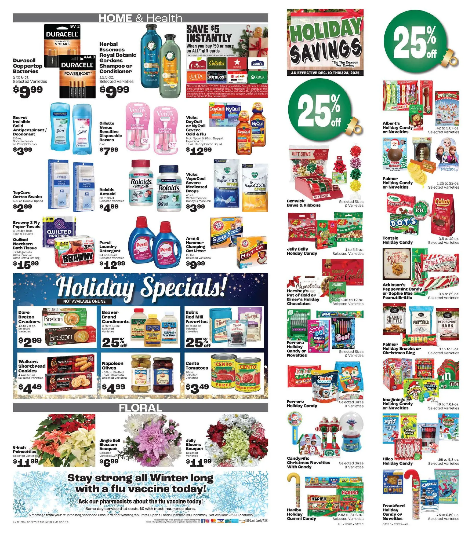 Weekly ad Rosauers Sales from December 10 to December 16 2025 - Page 4