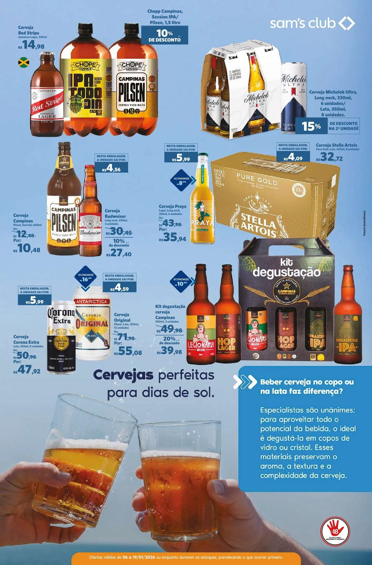 Encarte de Folhetos Sam's Club  6 de janeiro até 19 de janeiro 2026 - Pagina 4