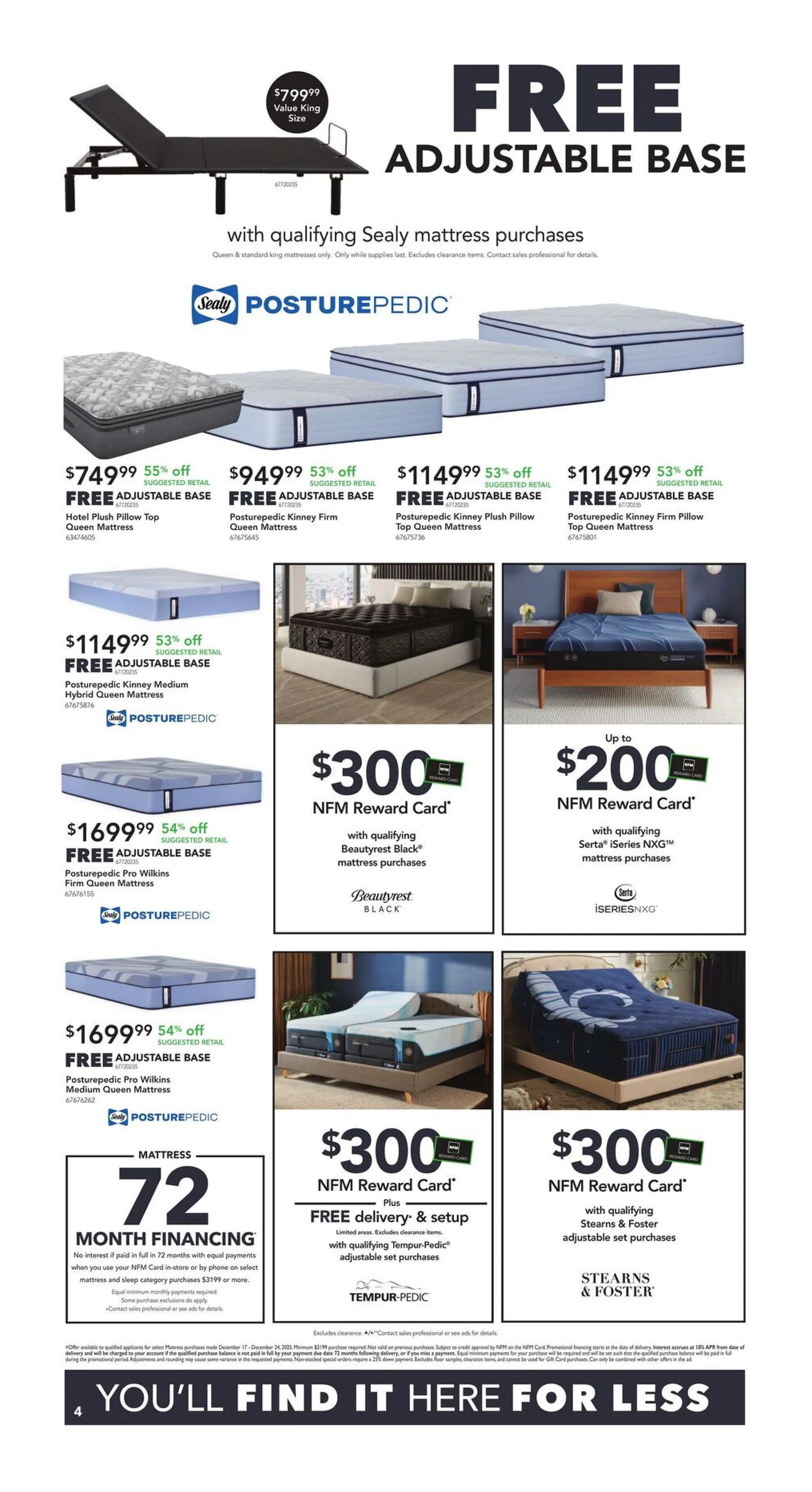 Weekly ad Nebraska Furniture Mart Sales from January 7 to January 13 2026 - Page 4