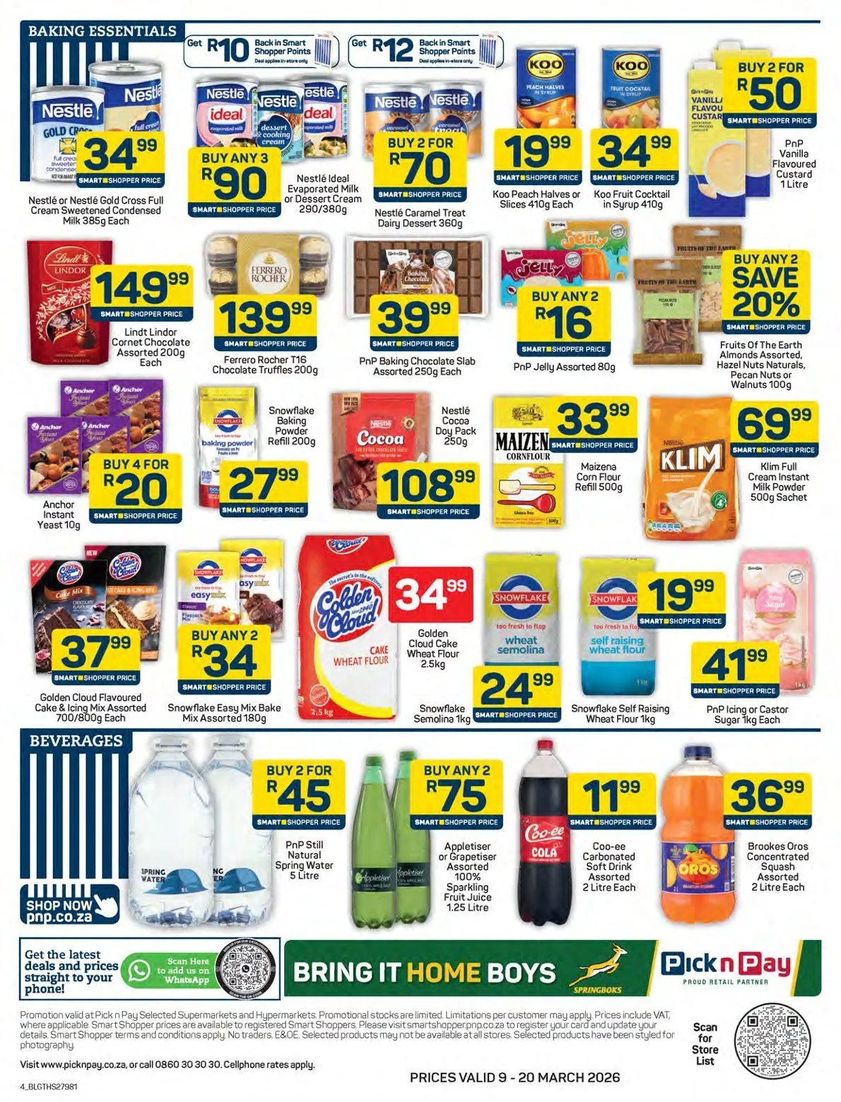 Pick n Pay Weekly ads from 9 March to 24 March 2026 - Catalogue Page 4