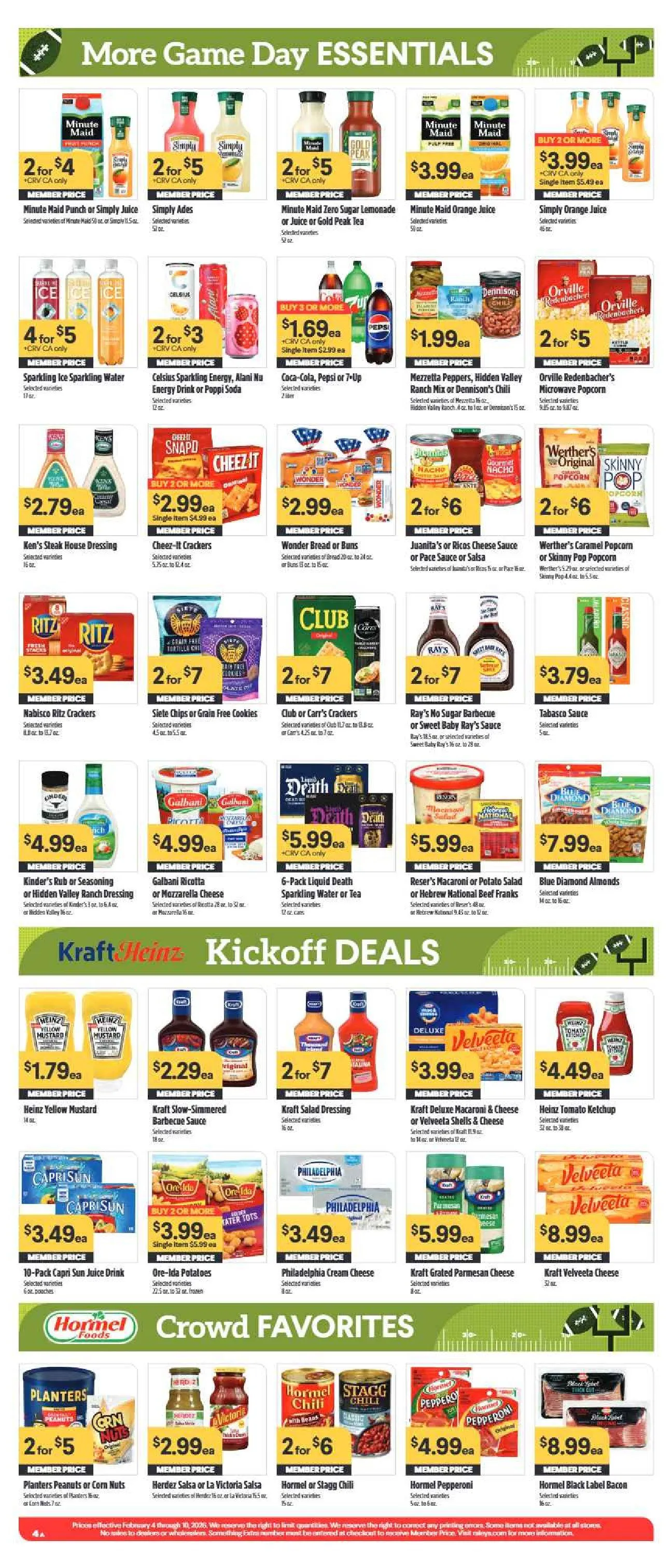 Weekly ad Raley's  Sales from February 4 to February 10 2026 - Page 4