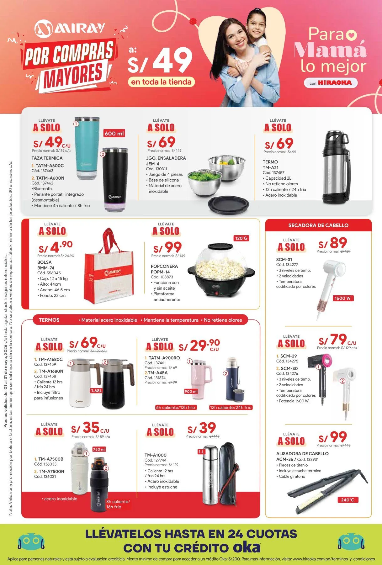 Catalogo de Hiraoka Ofertas 18 de mayo al 31 de mayo 2026 - Pag 4