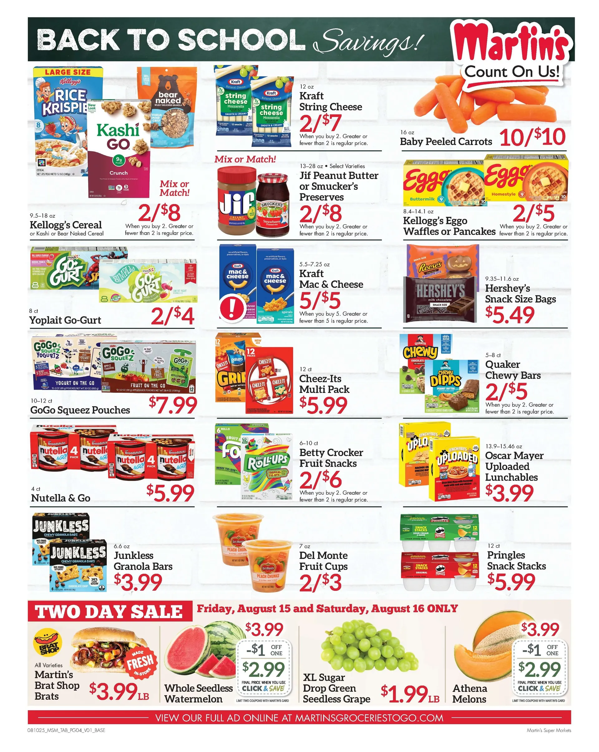 Weekly ad Martin’s weekly ads from August 10 to August 16 2025 - Page 4