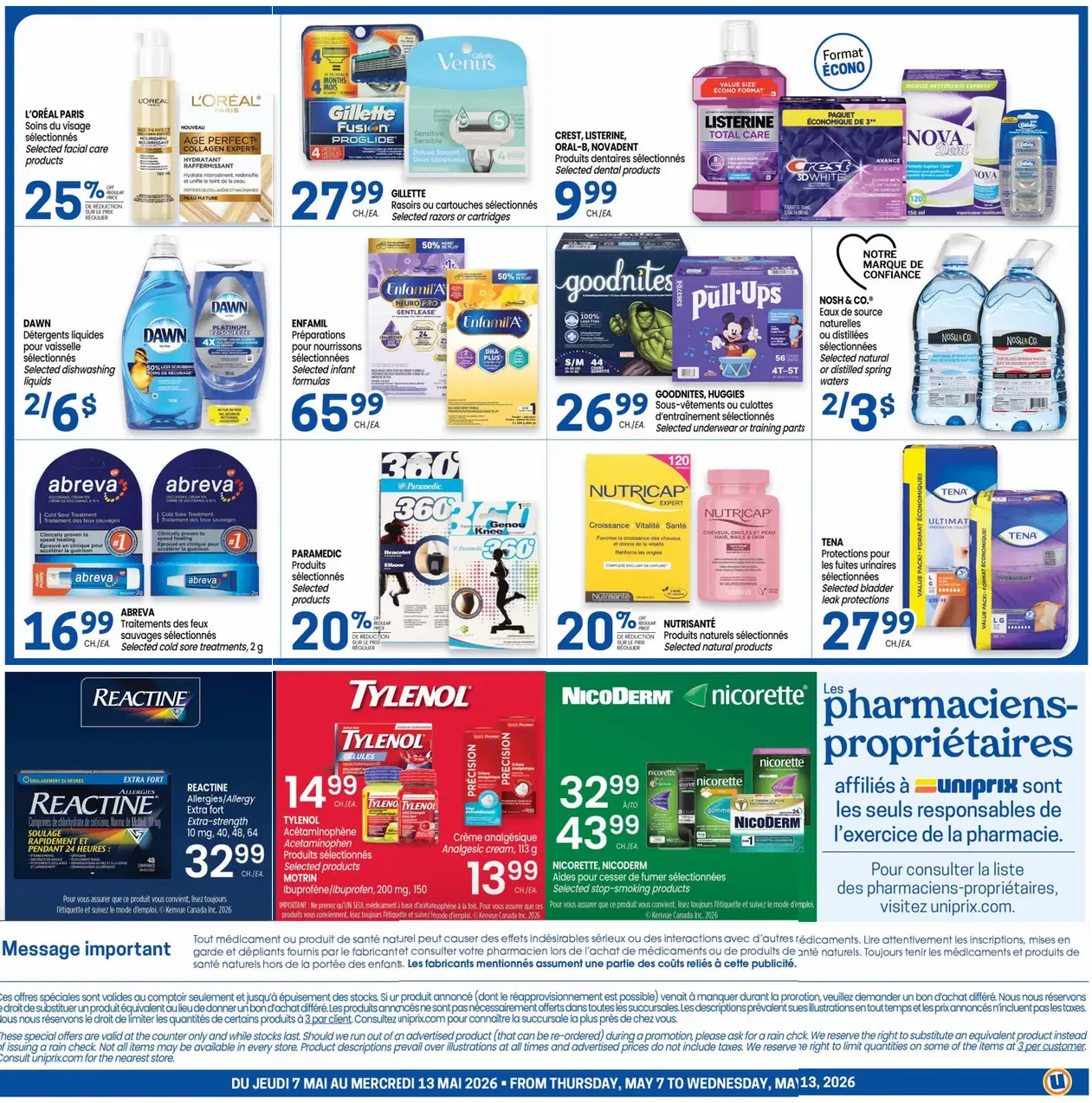 Uniprix Sales from May 7 to May 13 2026 - flyer page 4