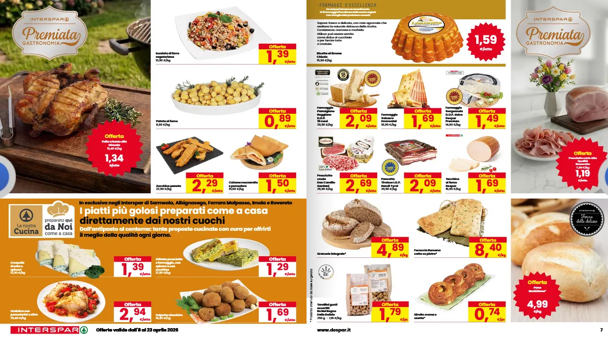 Volantini Interspar da 8 aprile a 23 aprile di 2026 - Pagina del volantino 4