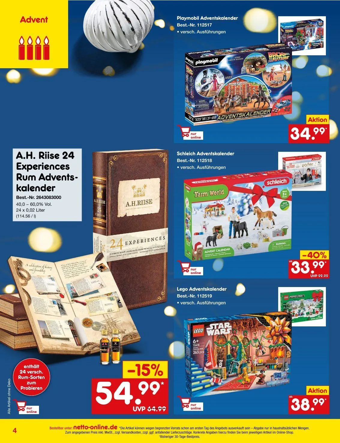 Netto Marken-Discount Angebote von 1. November bis 30. November 2025 - Prospekt seite 4