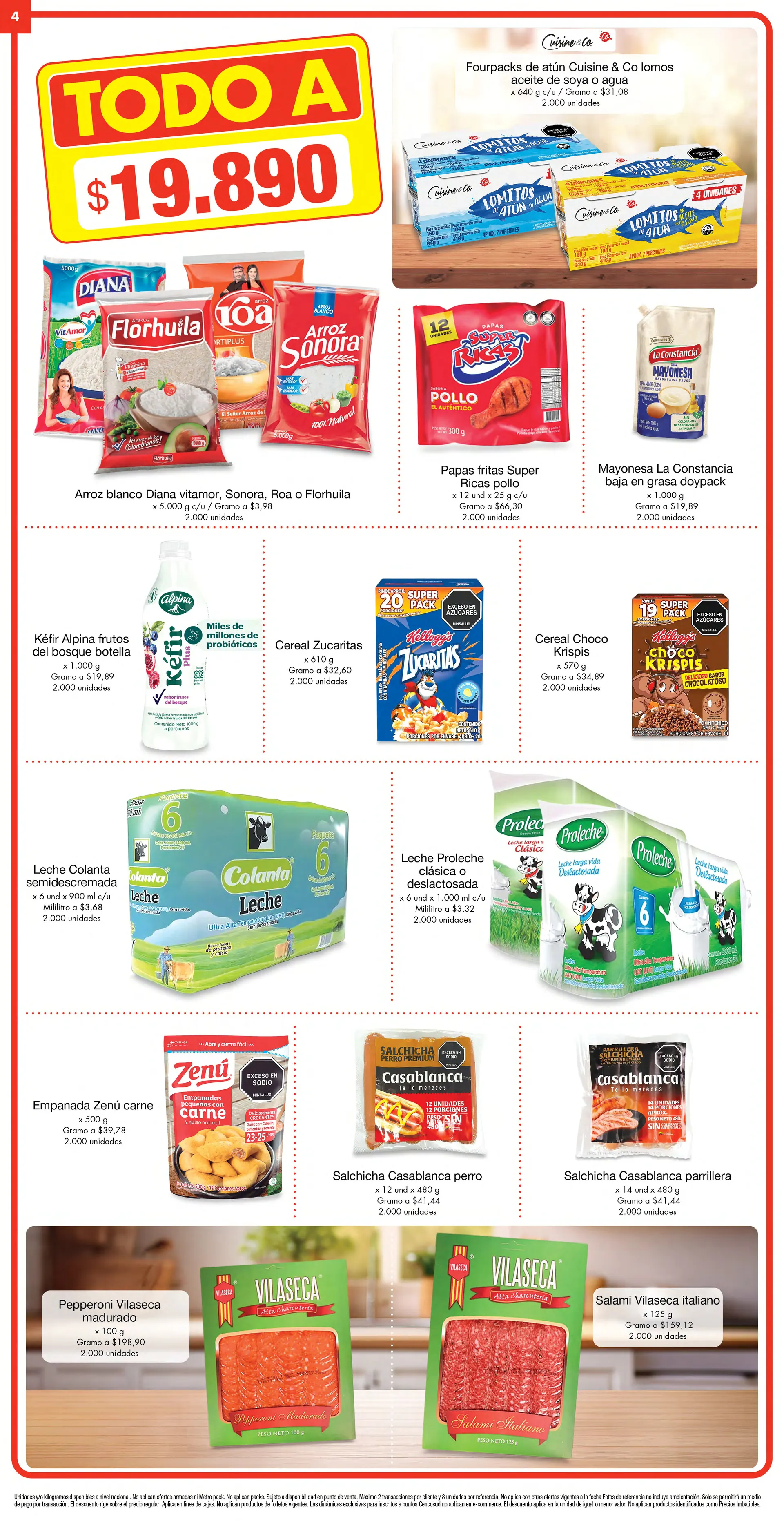 Catalogo de Metro Ofertas 23 de julio al 26 de julio 2026 - Pag 4