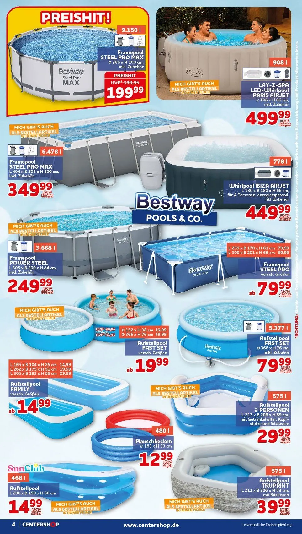  CENTERSHOP Prospekte von 29. Juni bis 4. Juli 2026 - Prospekt seite 4