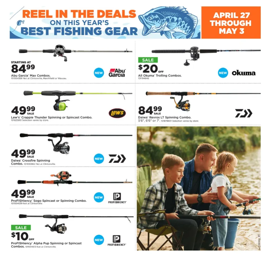 Weekly promotion Fleet Farm Sales spanning from April 27 to May 3 2026 - Page 4 for Catalogue 365