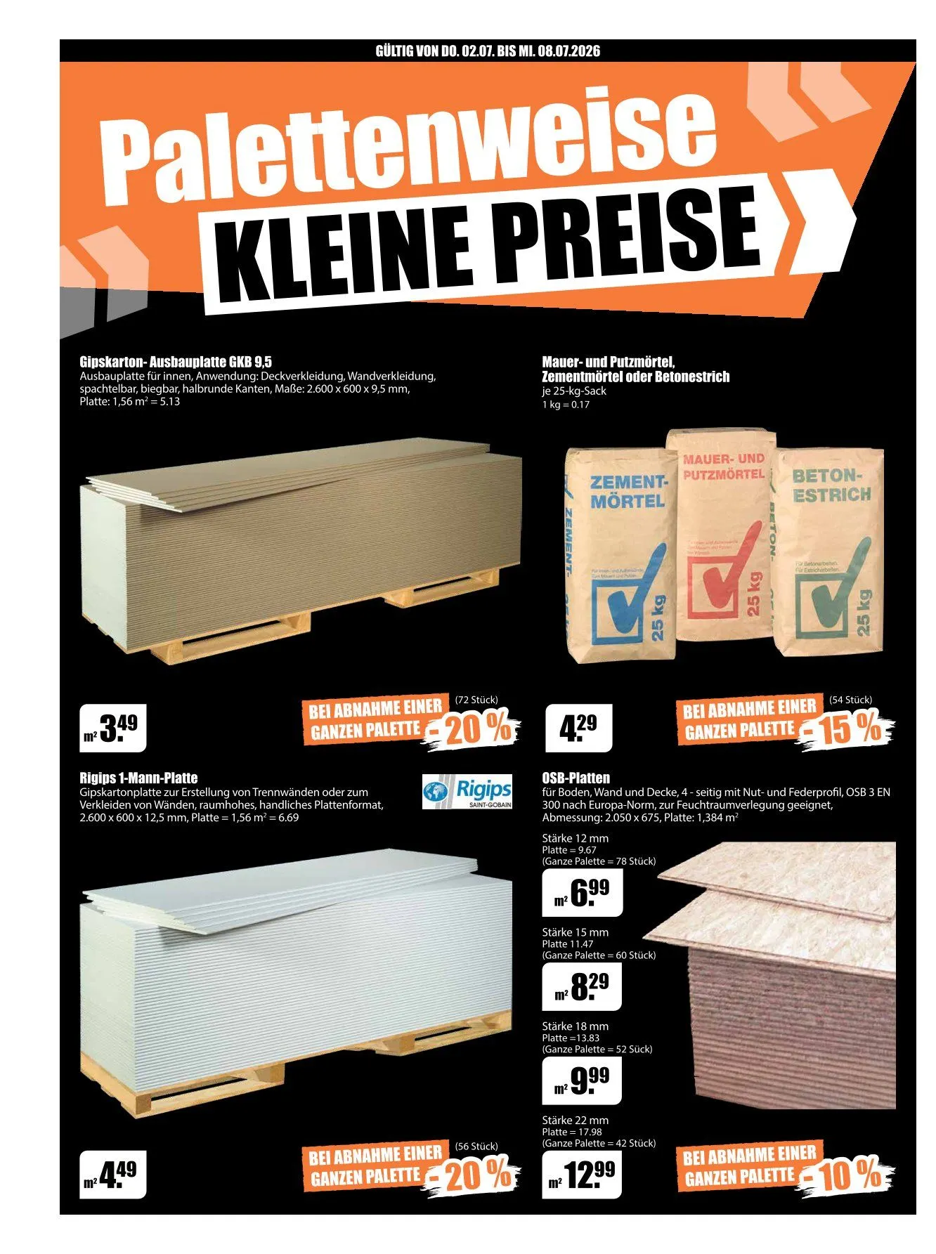 V-Baumarkt Angebote von 2. Juli bis 8. Juli 2026 - Prospekt seite 4