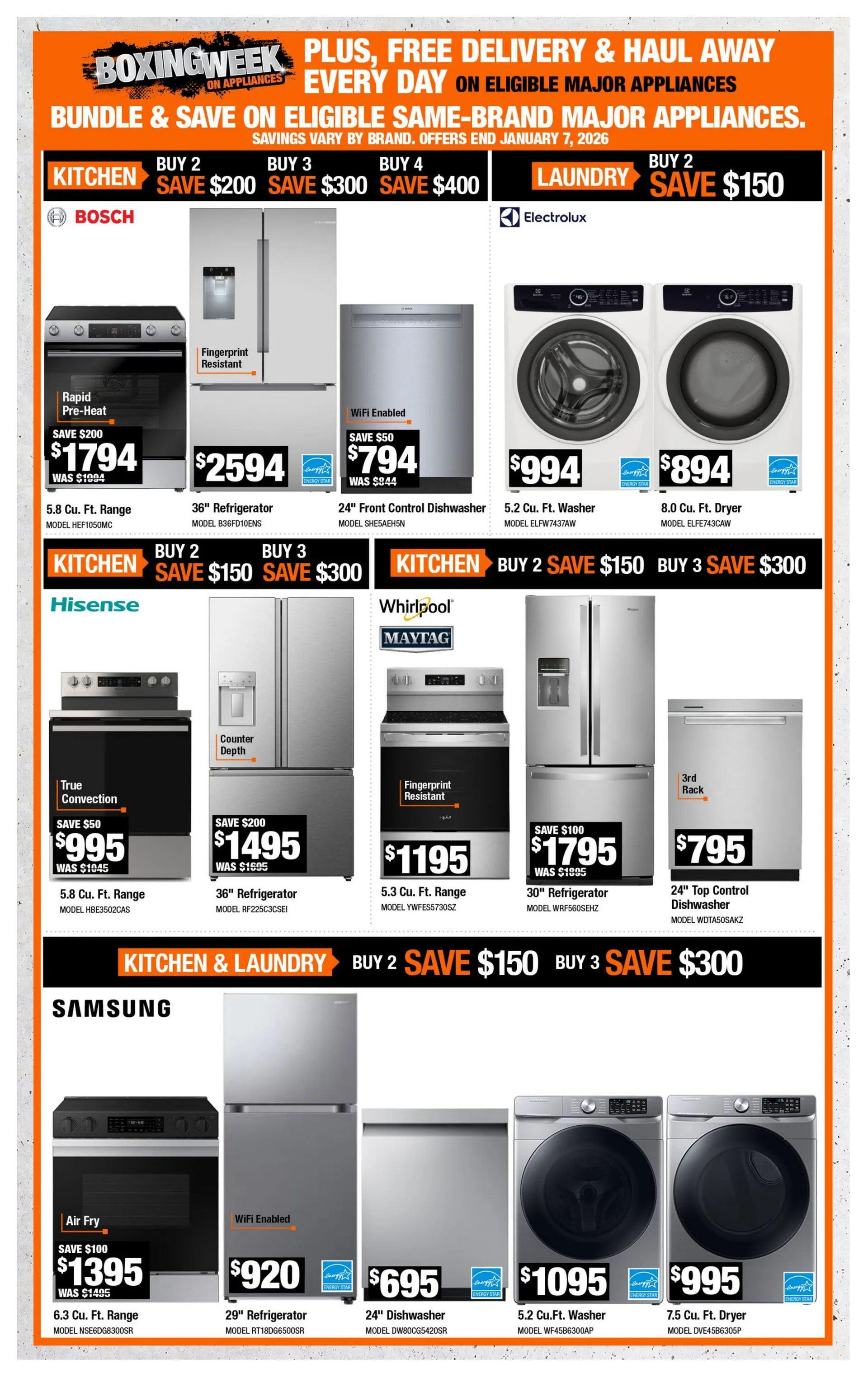 The Home Depot Sales from December 18 to December 31 2025 - flyer page 4