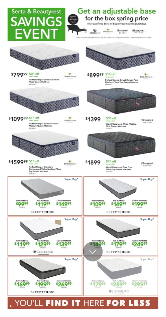 Weekly ad Nebraska Furniture Mart Sales from March 4 to March 10 2026 - Page 4