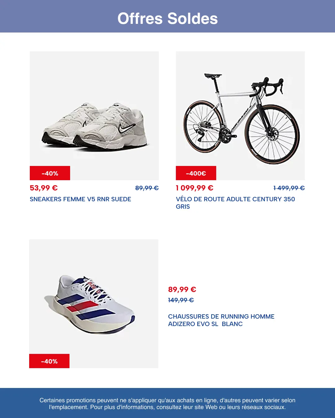 INTERSPORT Catalogue du 17 juillet au 31 juillet 2026 - Catalogue page 4