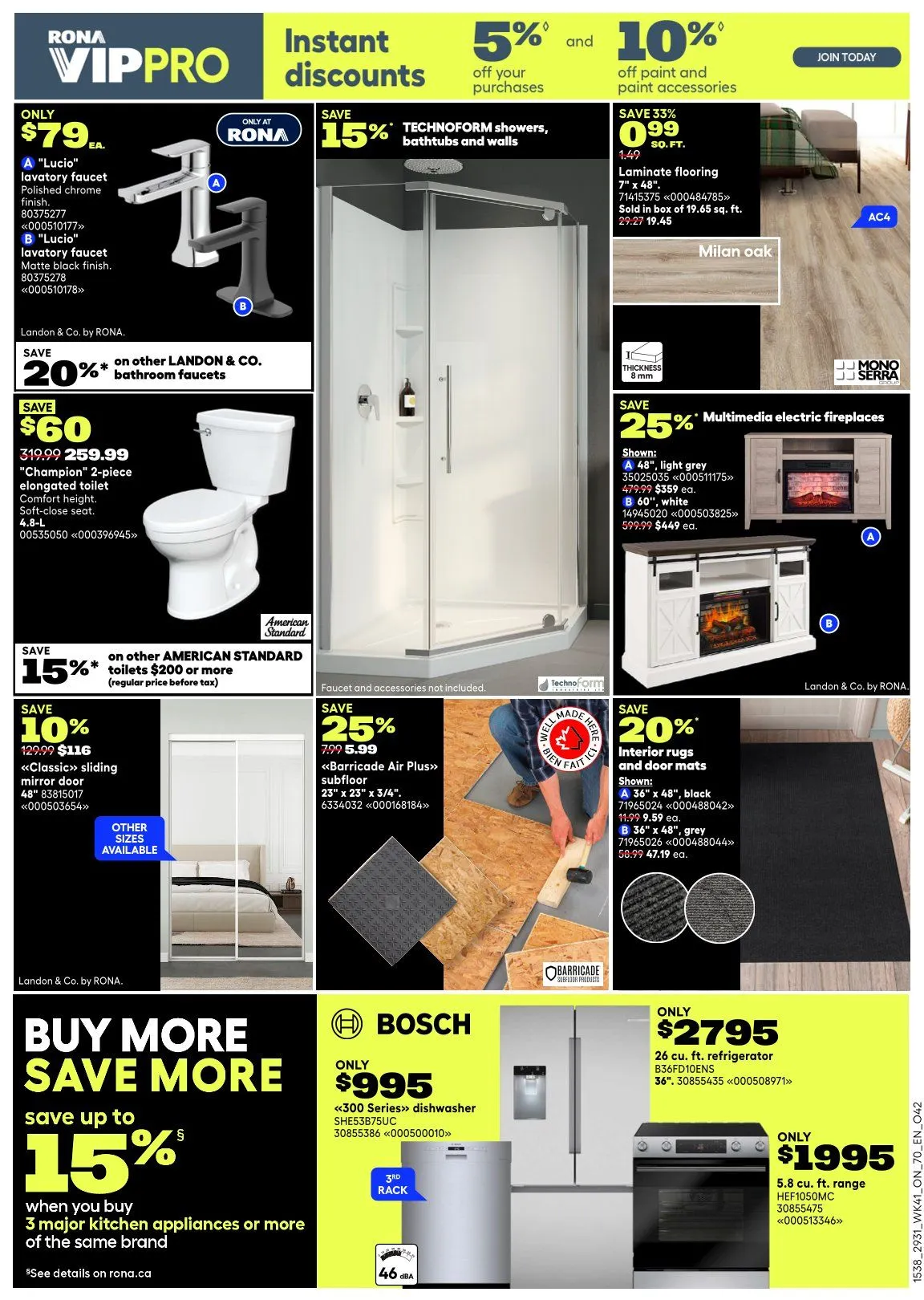 RONA Sales from November 6 to November 19 2025 - flyer page 4