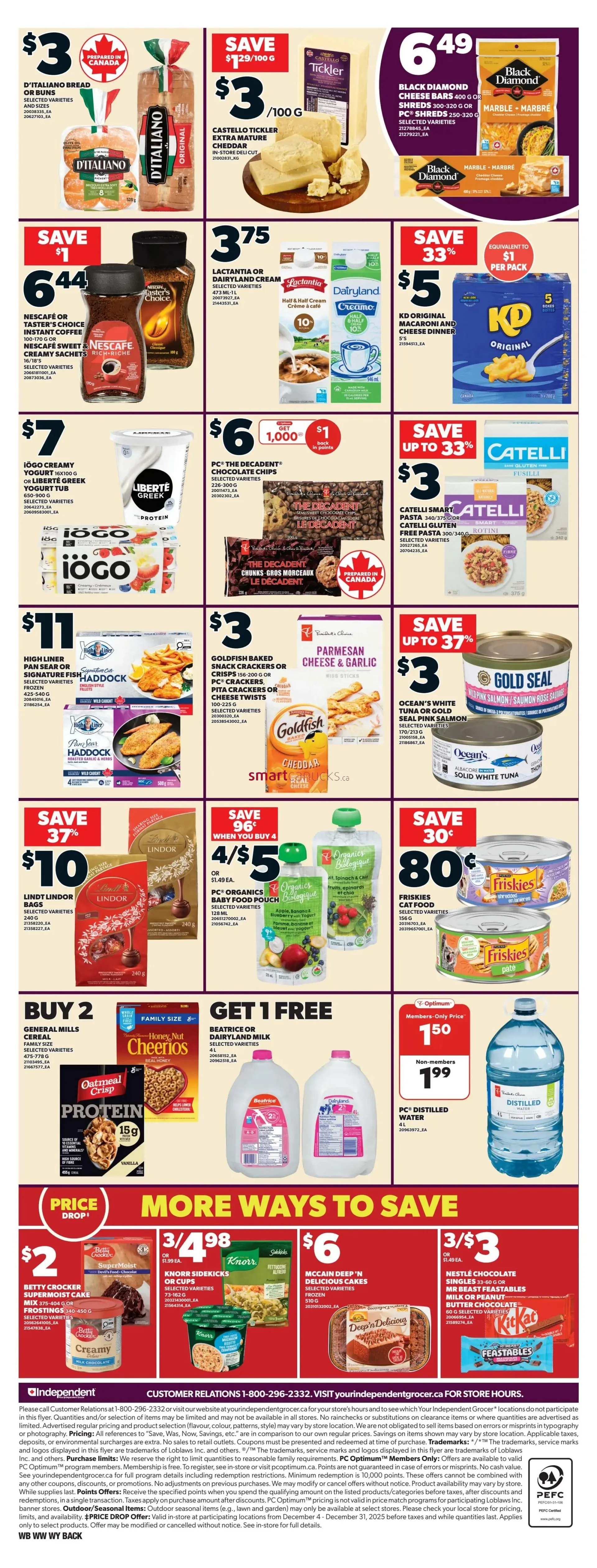 Independent Sales from December 4 to December 10 2025 - flyer page 4