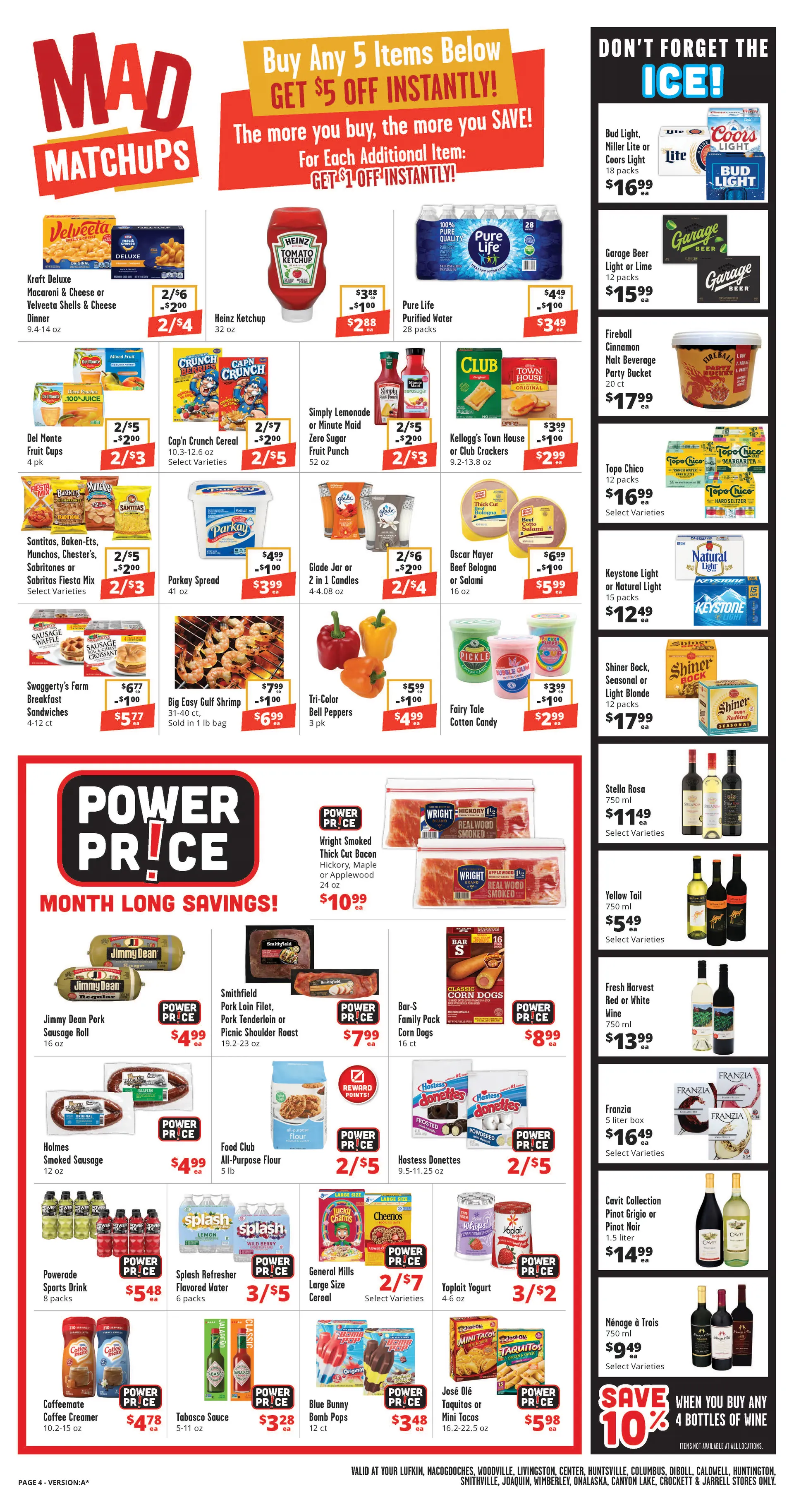 Weekly ad Brookshire Brothers Sales from October 1 to October 7 2025 - Page 4