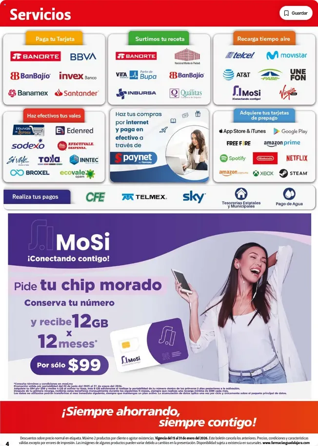Catálogo de Farmacia Guadalajara  catálogo 15 de enero al 31 de enero 2026 - Pagina 4